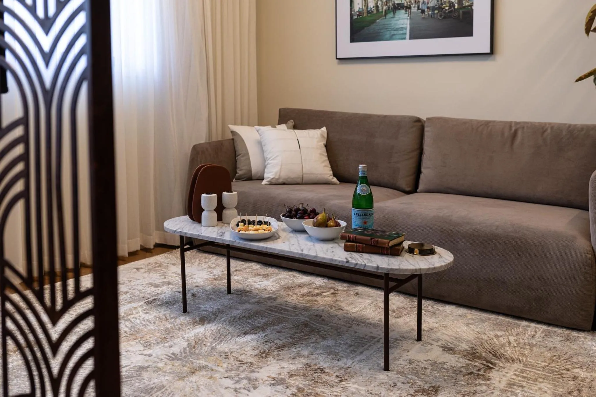 Living room in De Sheinkin