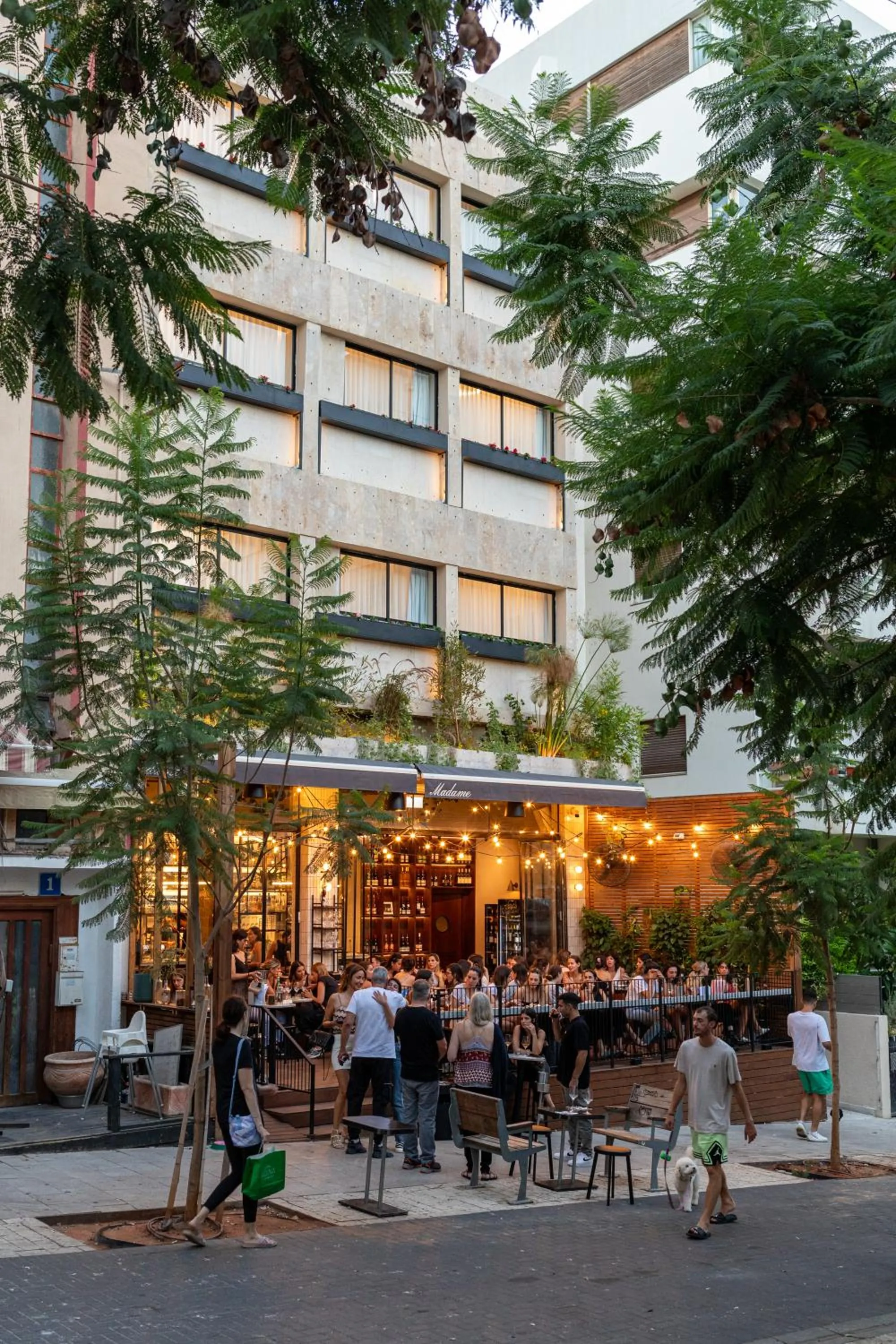 Property building in De Sheinkin