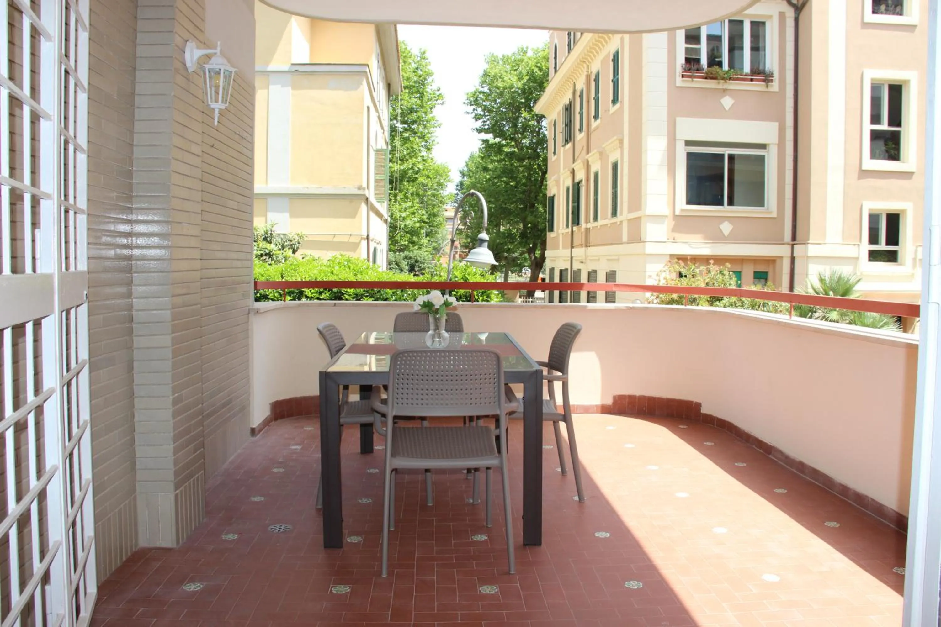 Balcony/Terrace in Appartamento Lungomare Toscanelli