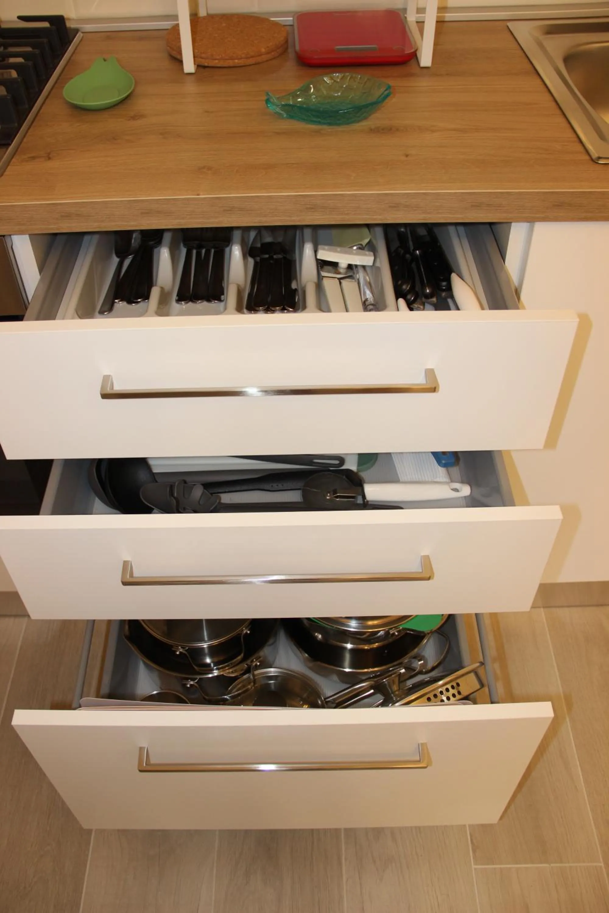 Kitchen or kitchenette in Appartamento Lungomare Toscanelli