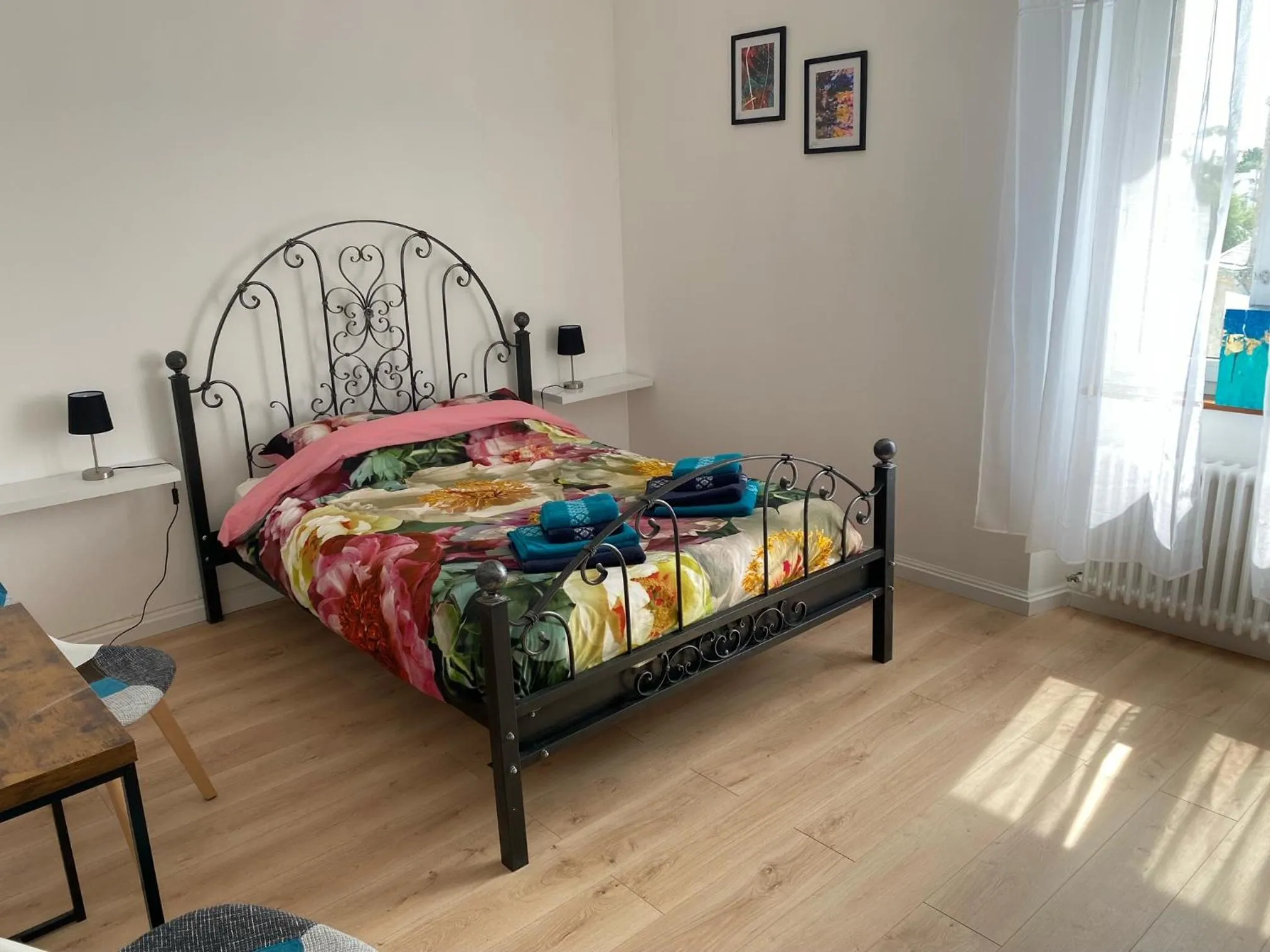 Bed in BnB Maison d'Art