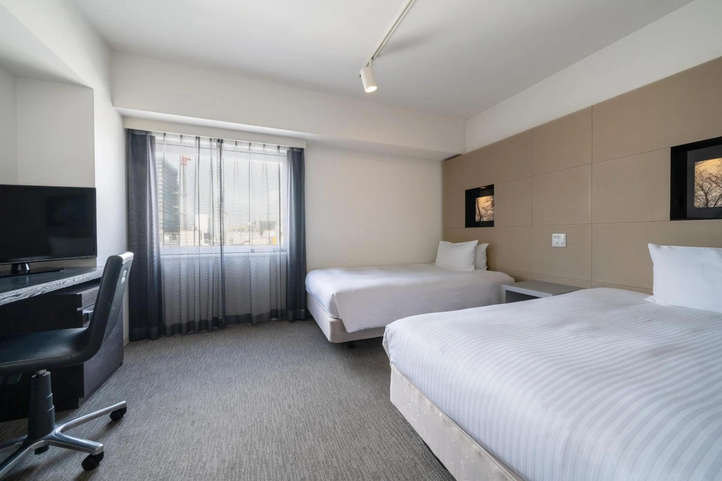 Bed in Hotel Vista Sapporo Odori