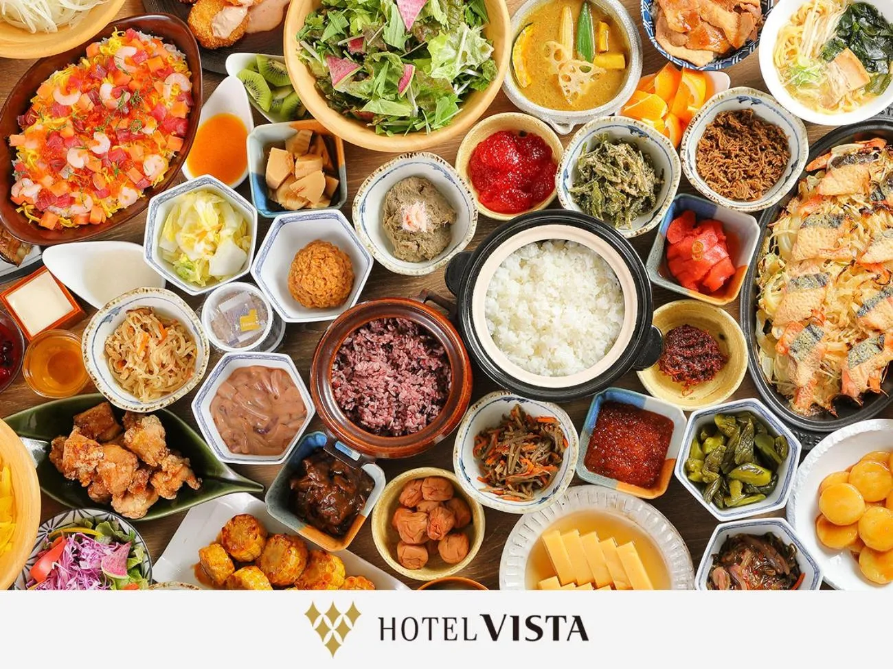 Breakfast in Hotel Vista Sapporo Odori