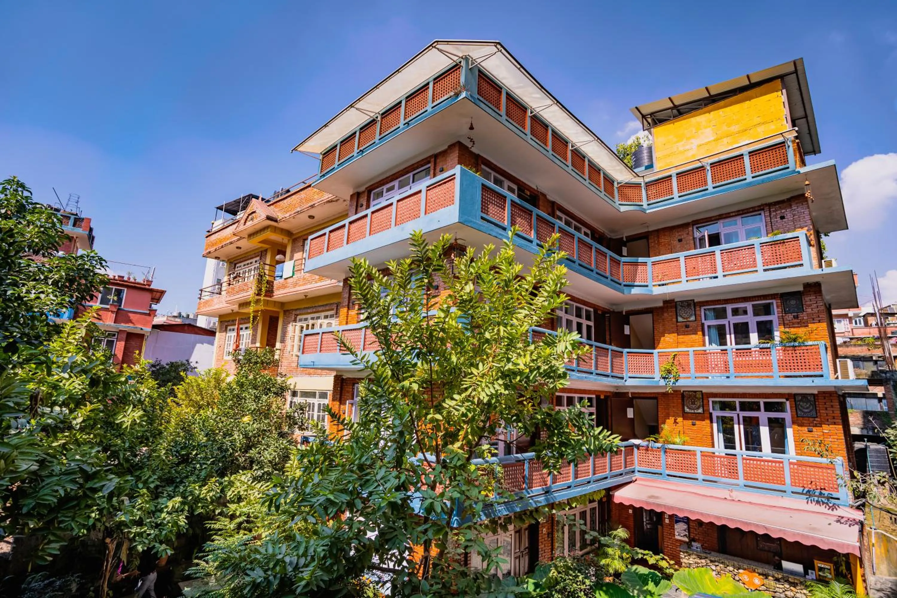 Property building in Kwabahal Boutique Hostel