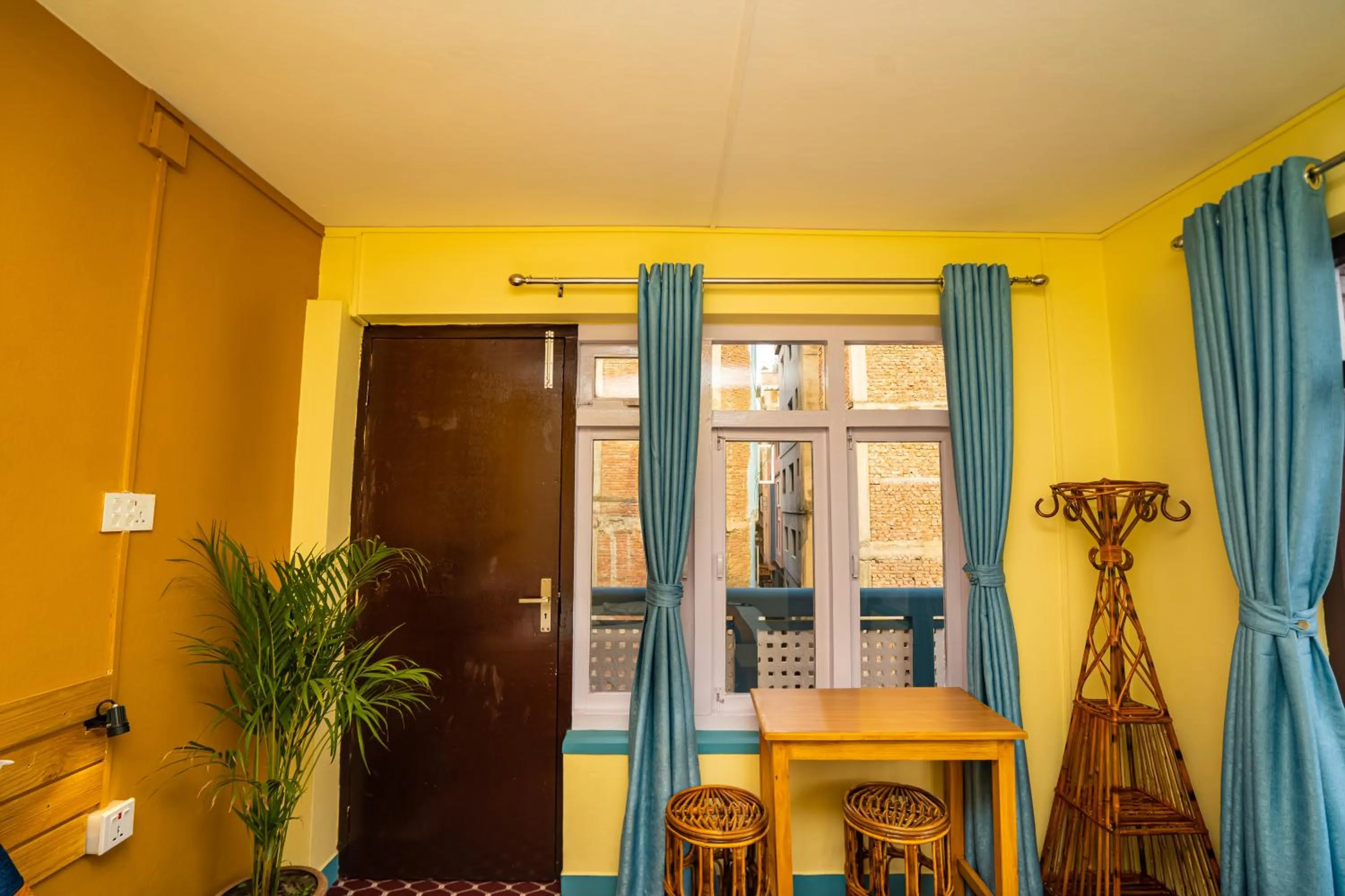 Balcony/Terrace in Kwabahal Boutique Hostel