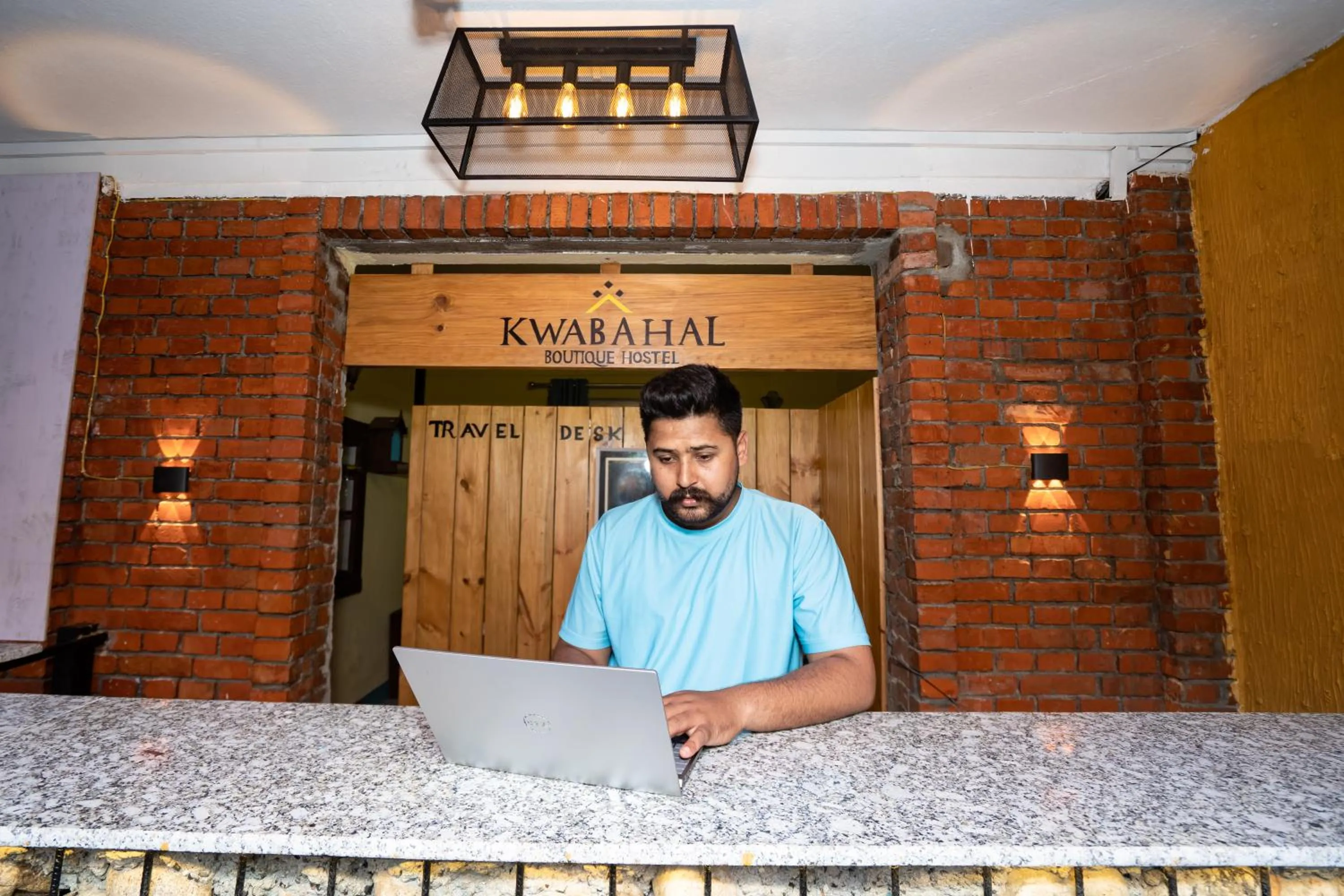 Property logo or sign in Kwabahal Boutique Hostel