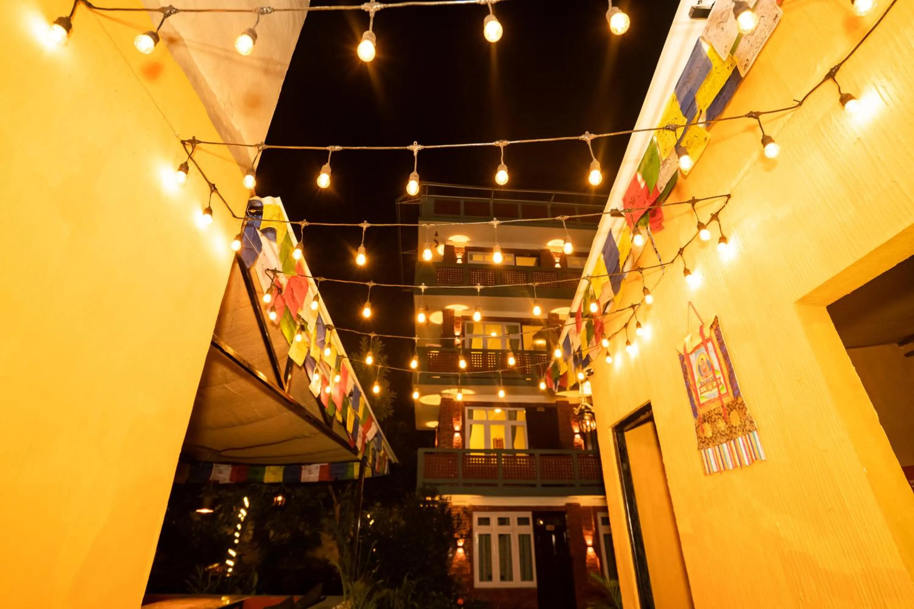 Property building in Kwabahal Boutique Hostel