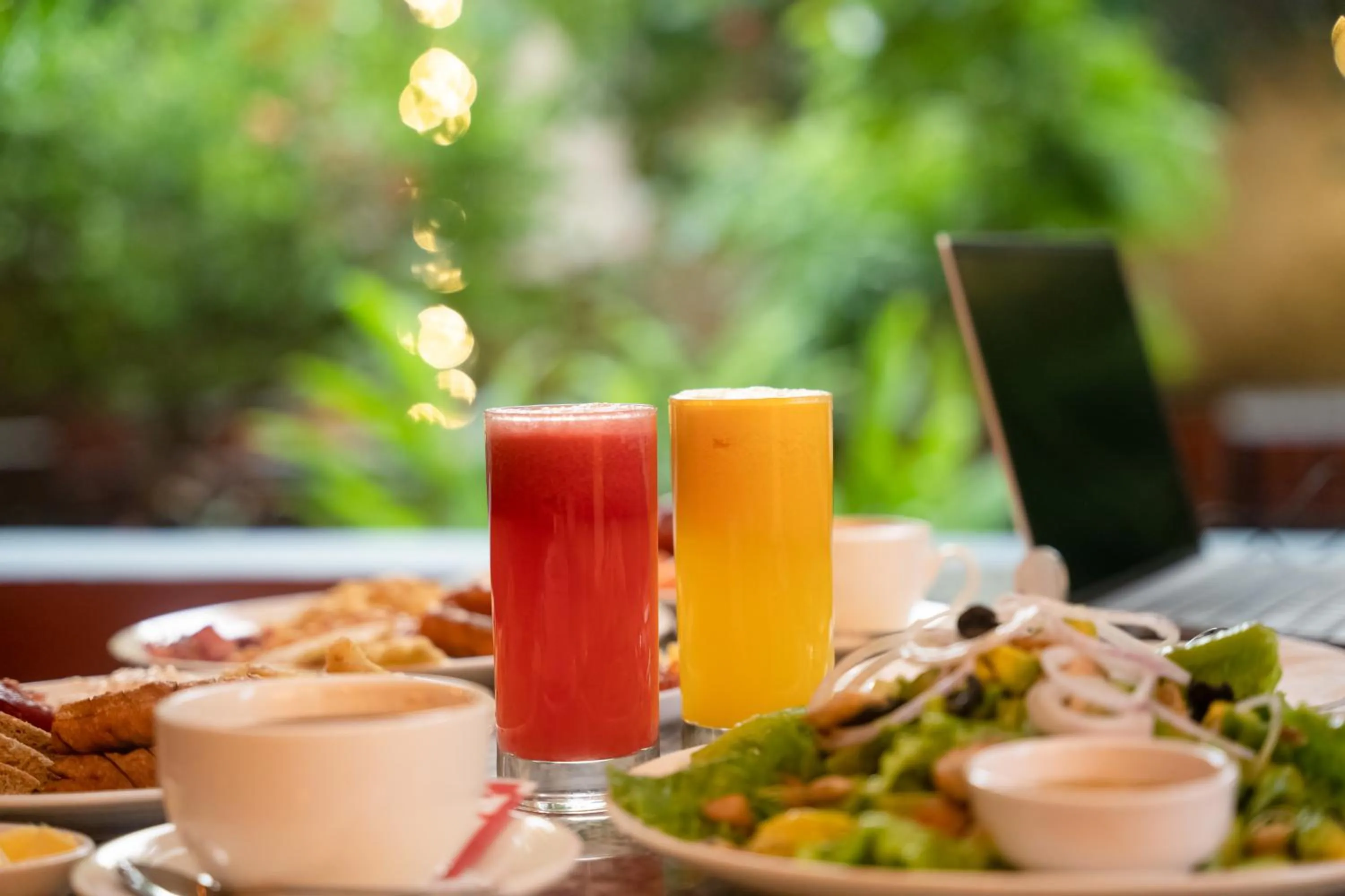 Food and drinks in Kwabahal Boutique Hostel