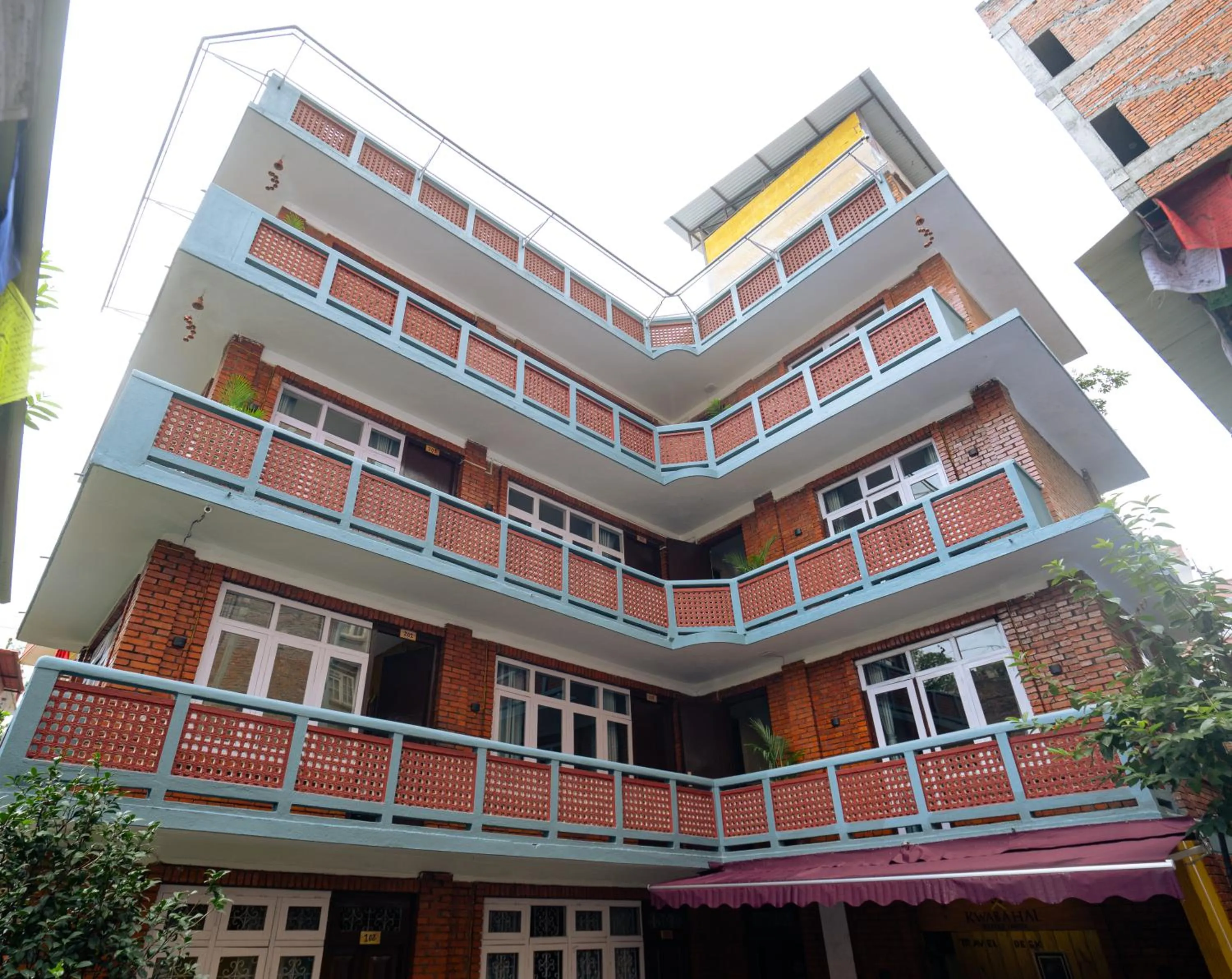 Property building in Kwabahal Boutique Hostel