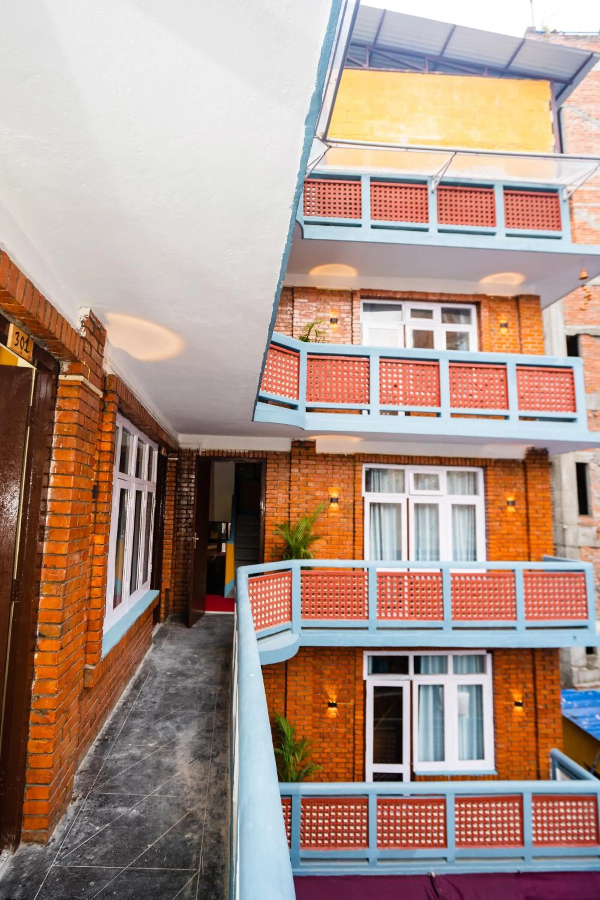 Property building in Kwabahal Boutique Hostel