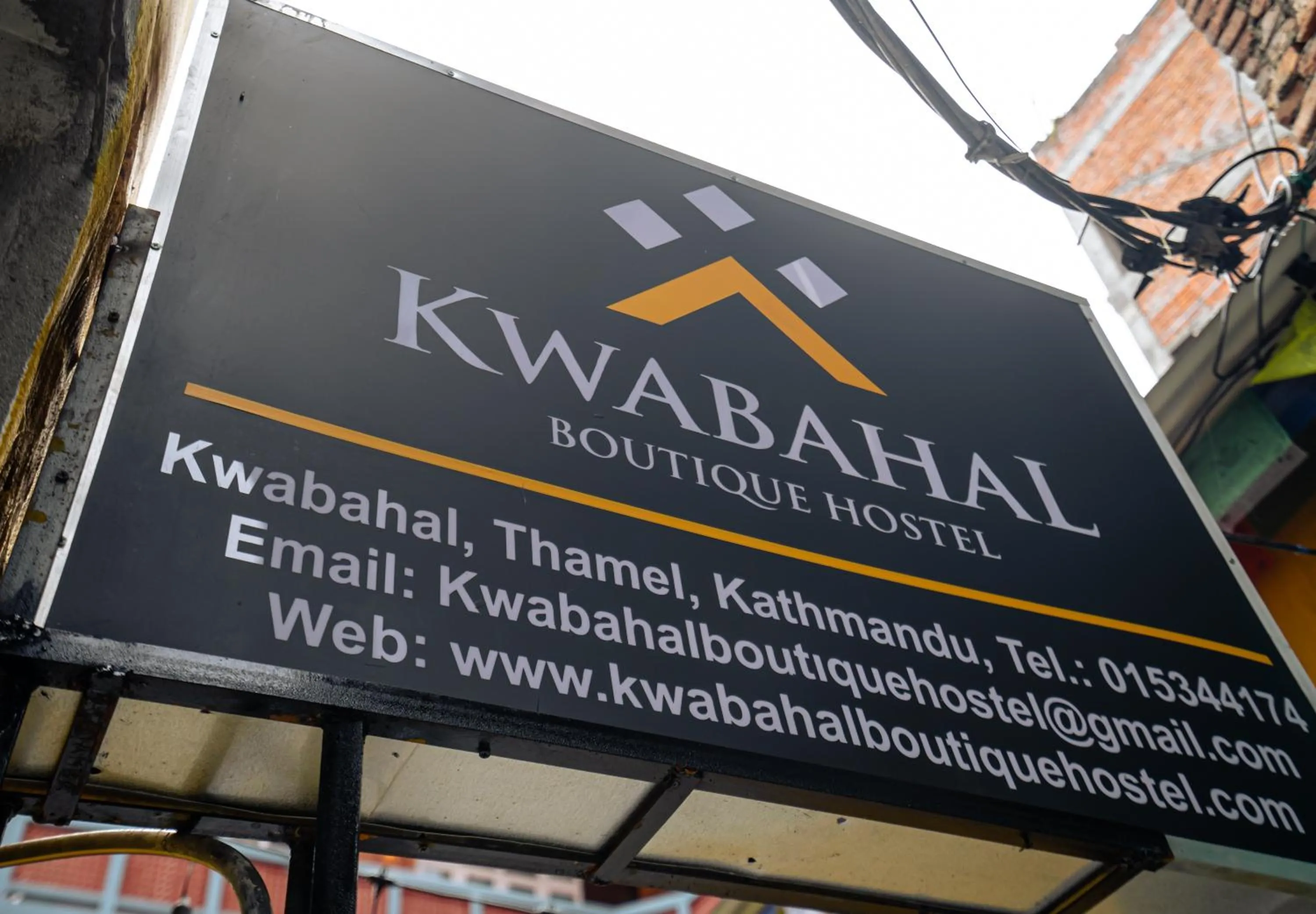 Property logo or sign in Kwabahal Boutique Hostel