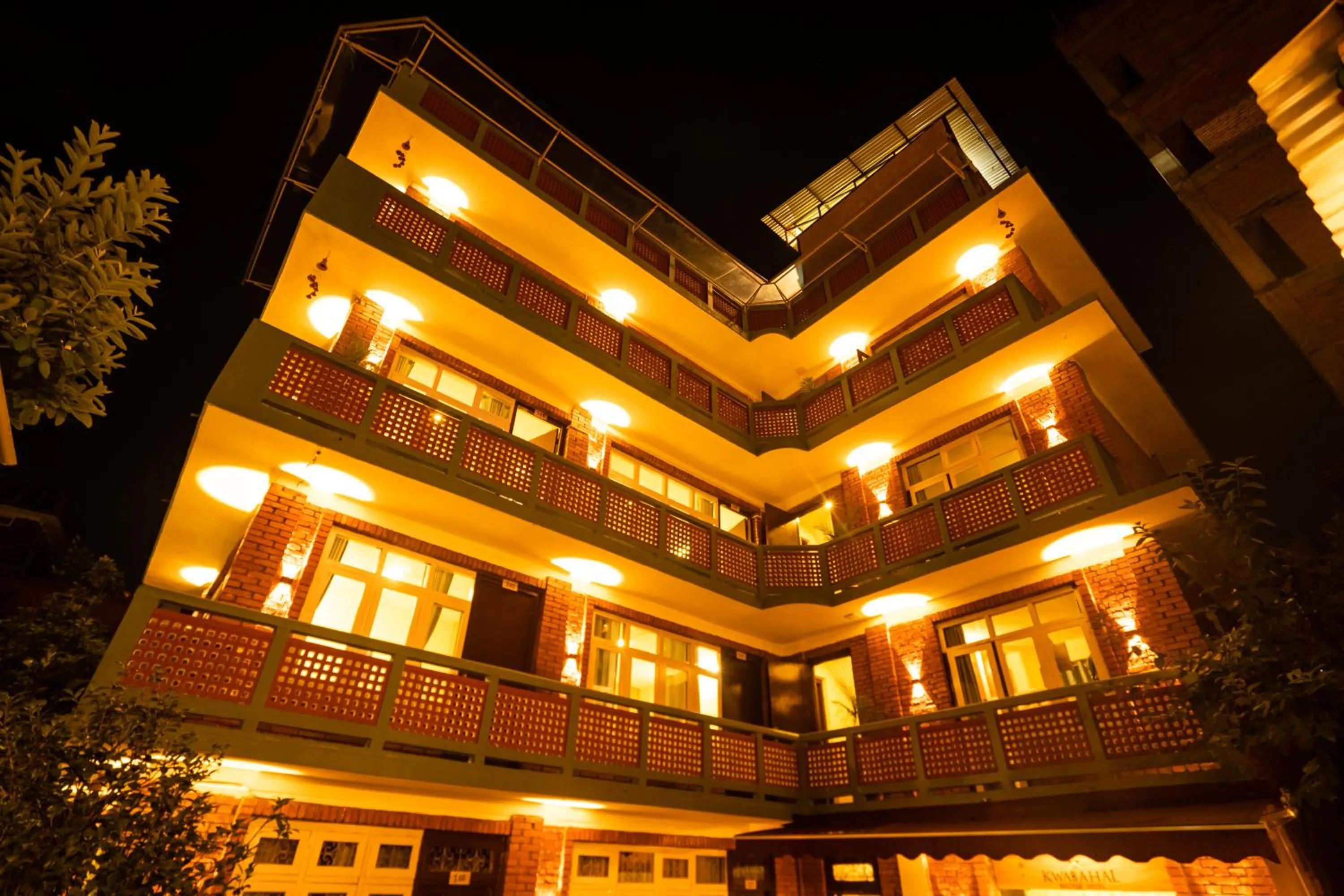 Property building in Kwabahal Boutique Hostel