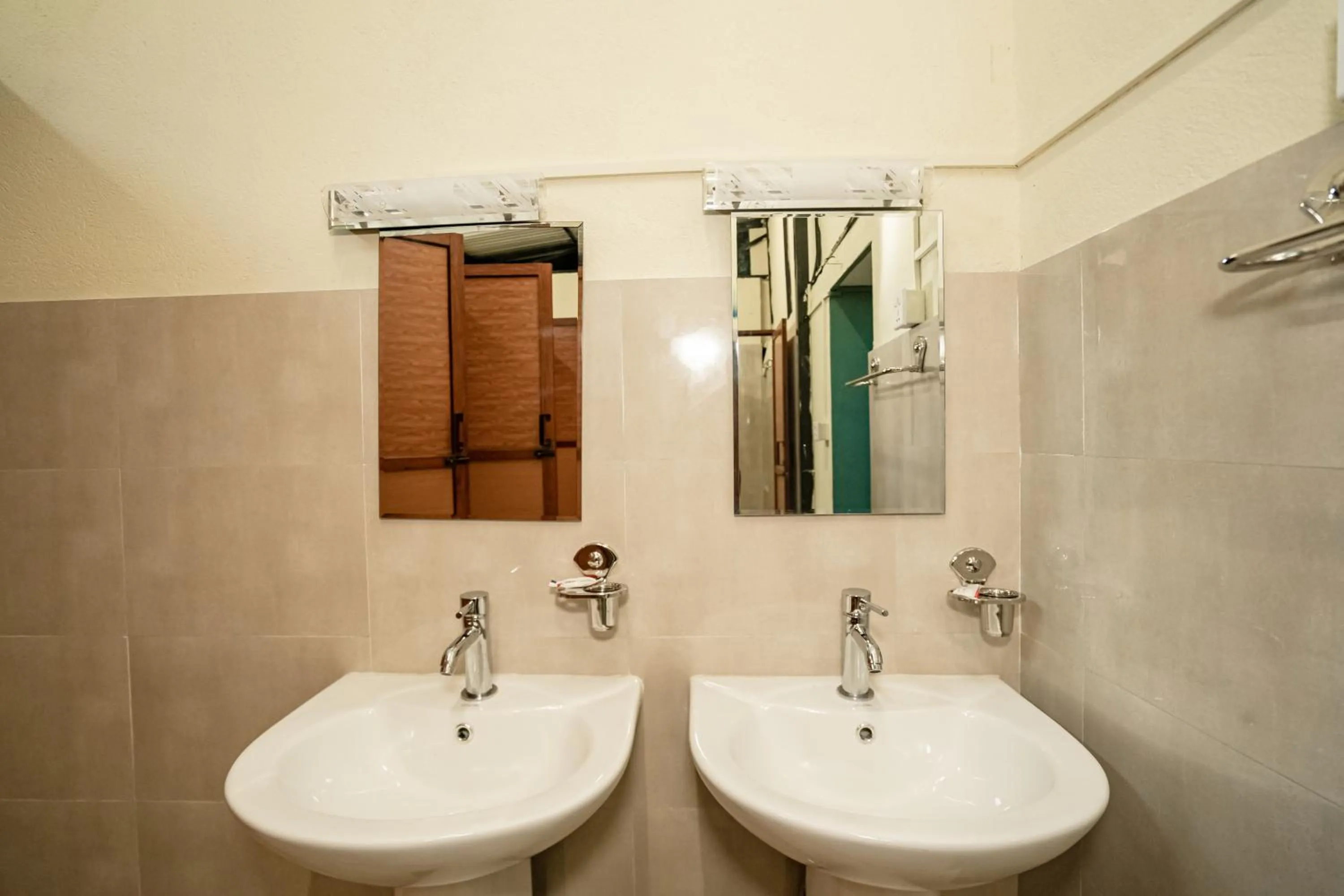 Shower in Kwabahal Boutique Hostel