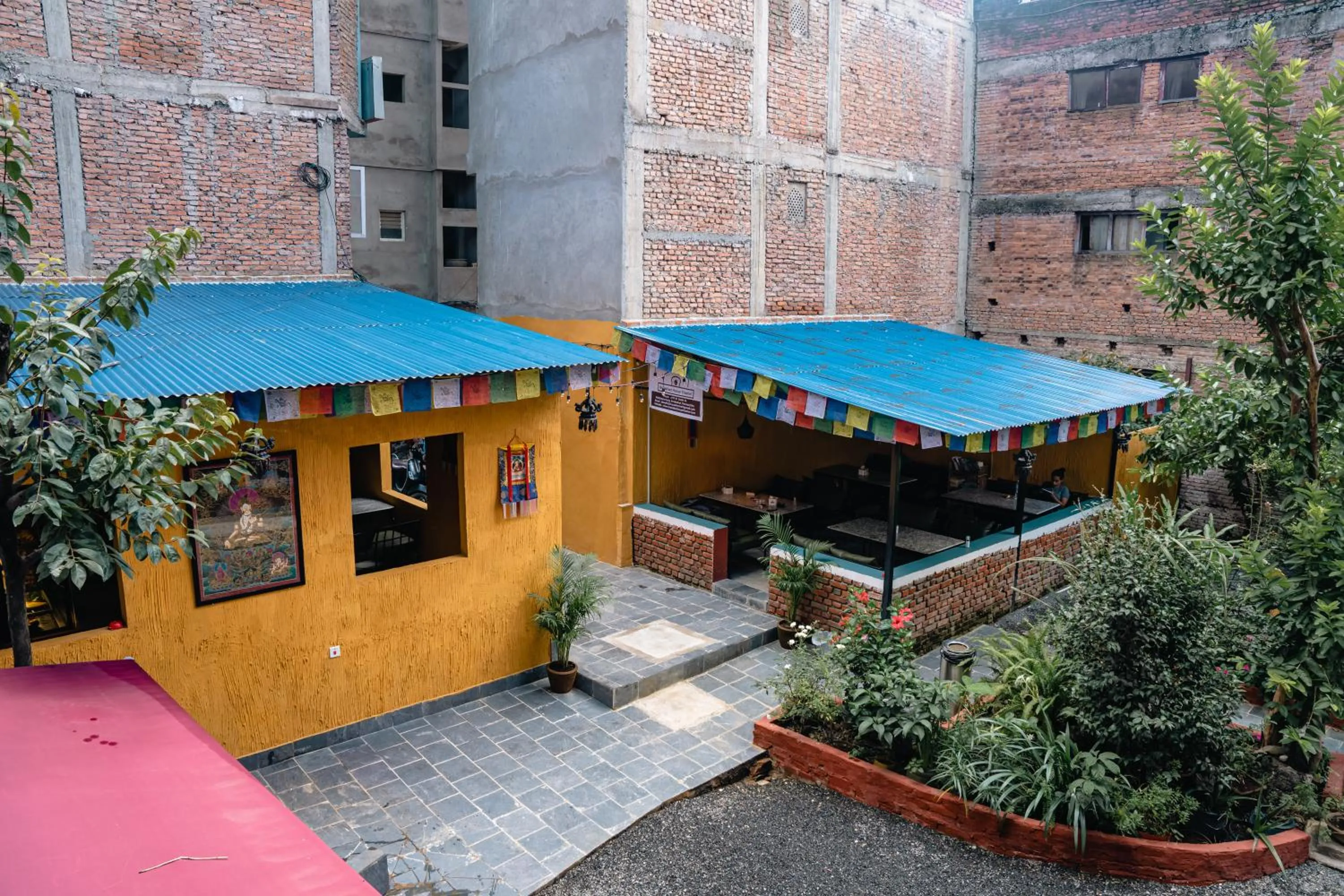 Property building in Kwabahal Boutique Hostel