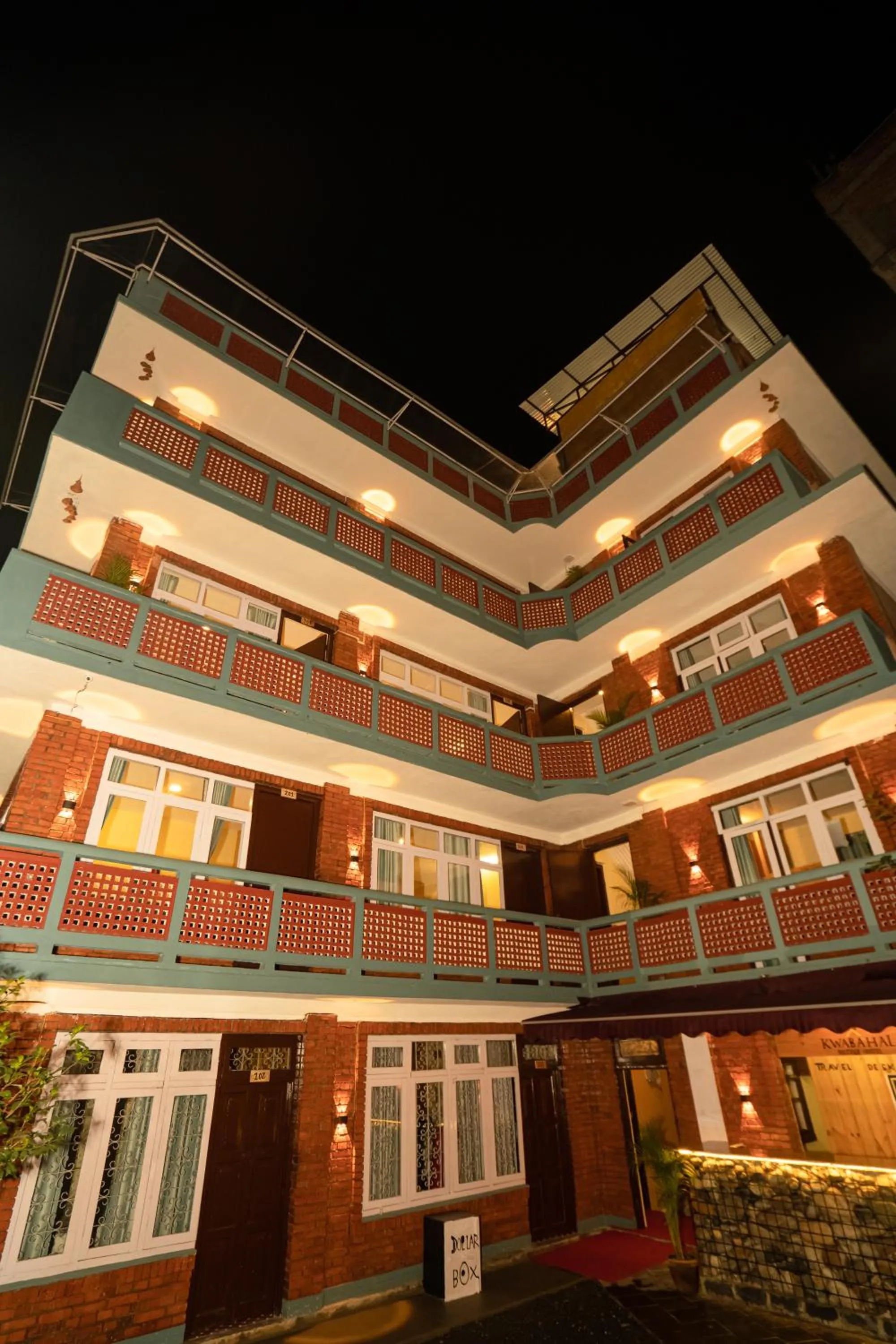 Property building in Kwabahal Boutique Hostel