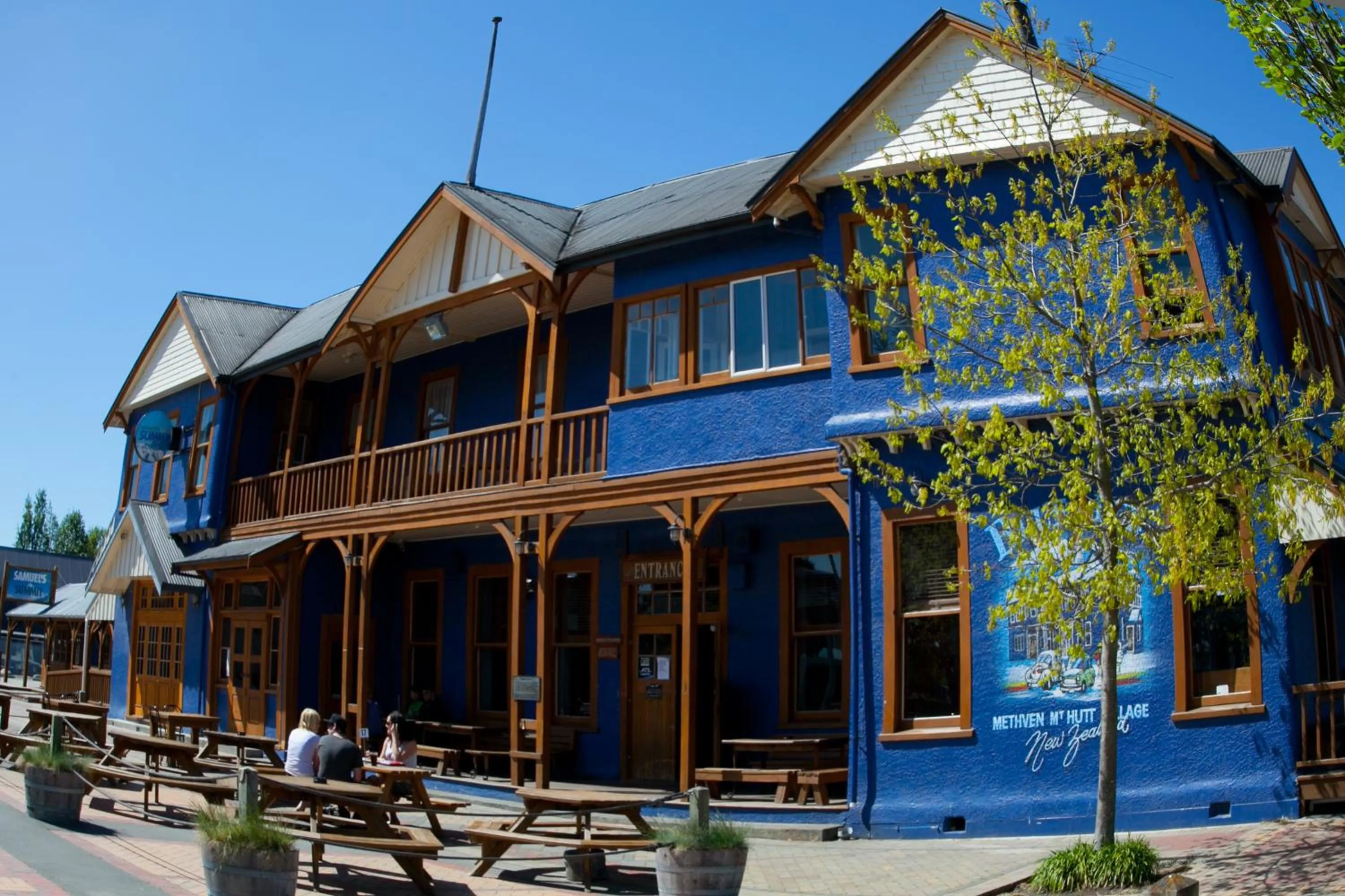 Balcony/Terrace in The Blue Pub