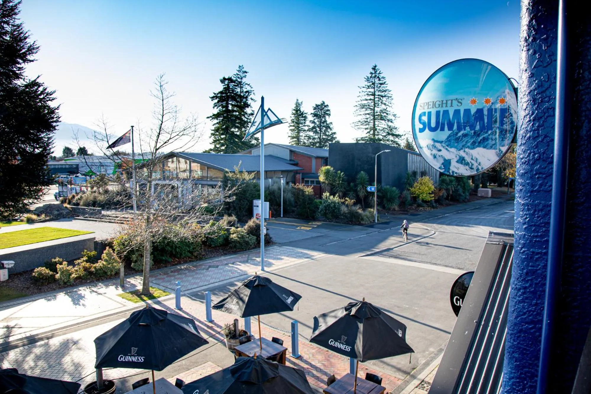 City view in The Blue Pub