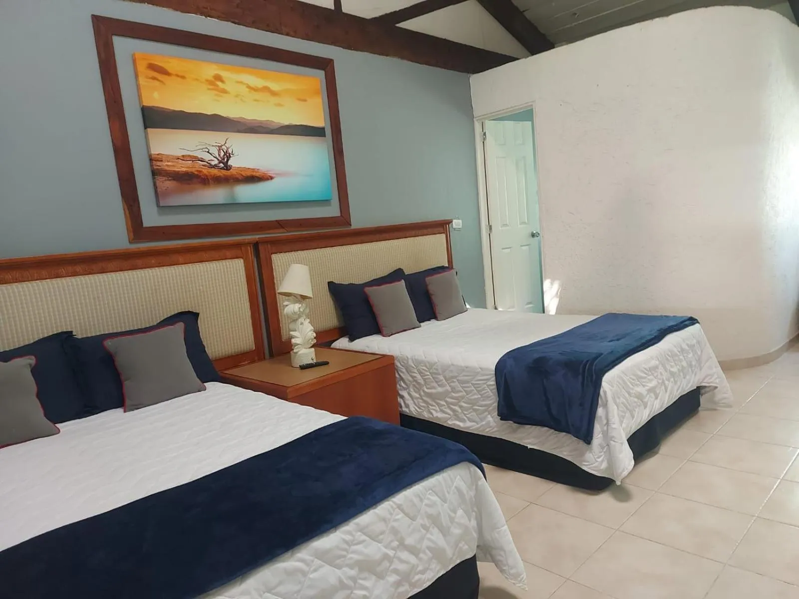 Twin Room in Casa De La O Yautepec