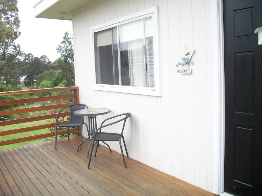 Balcony/Terrace in Top of the Lake Holiday Units