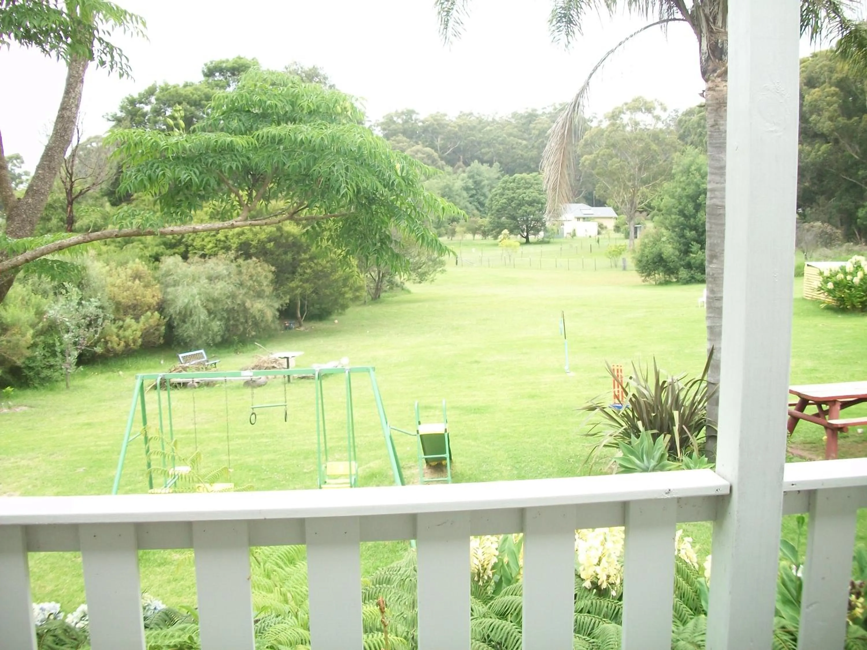 Garden view in Top of the Lake Holiday Units
