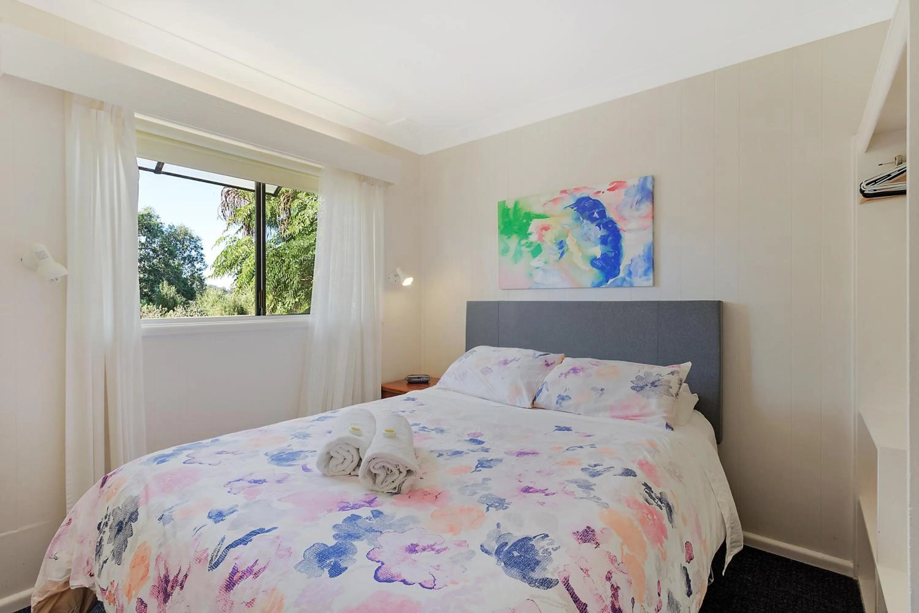 Bedroom, Bed in Top of the Lake Holiday Units