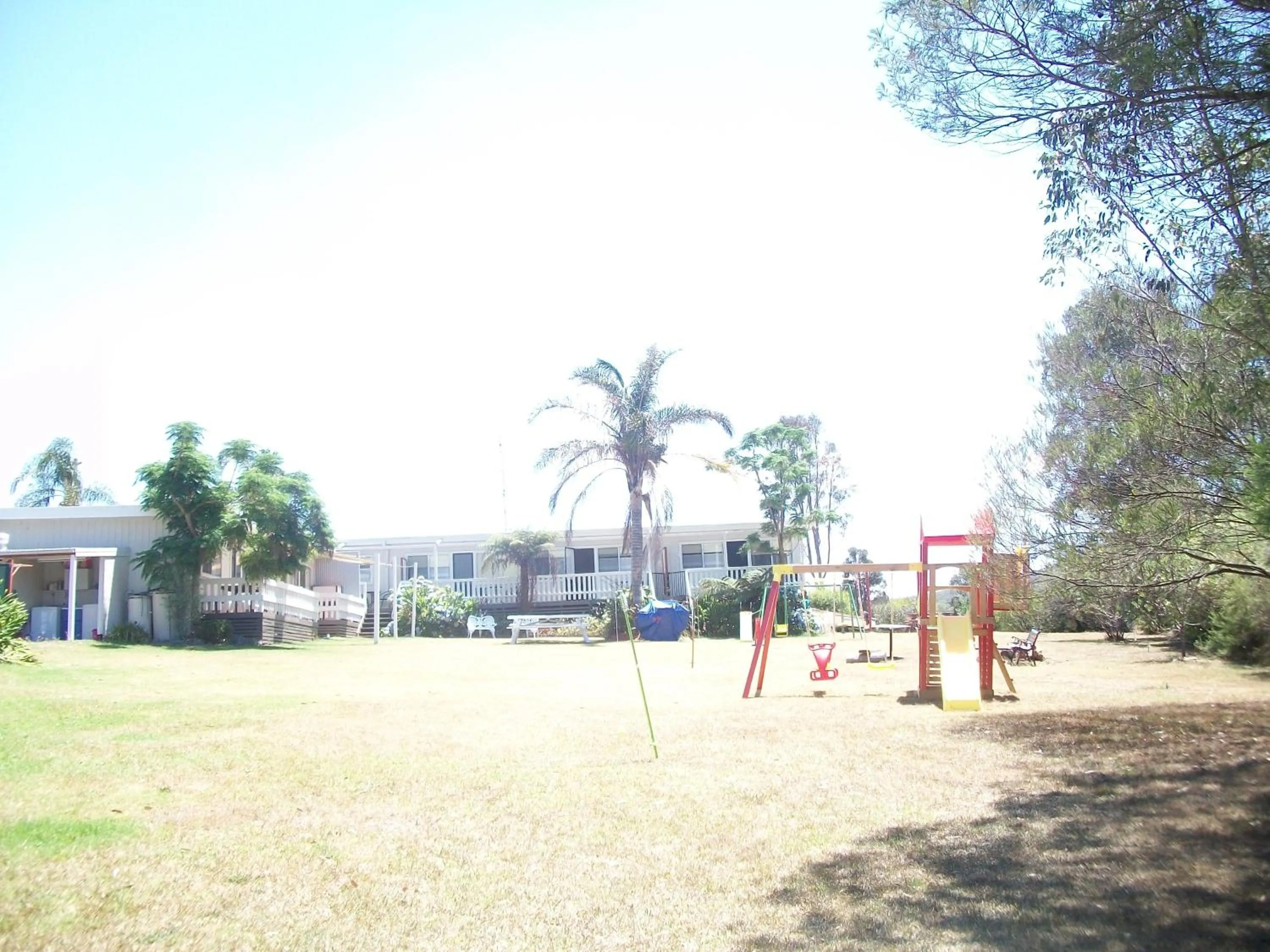 Children play ground in Top of the Lake Holiday Units