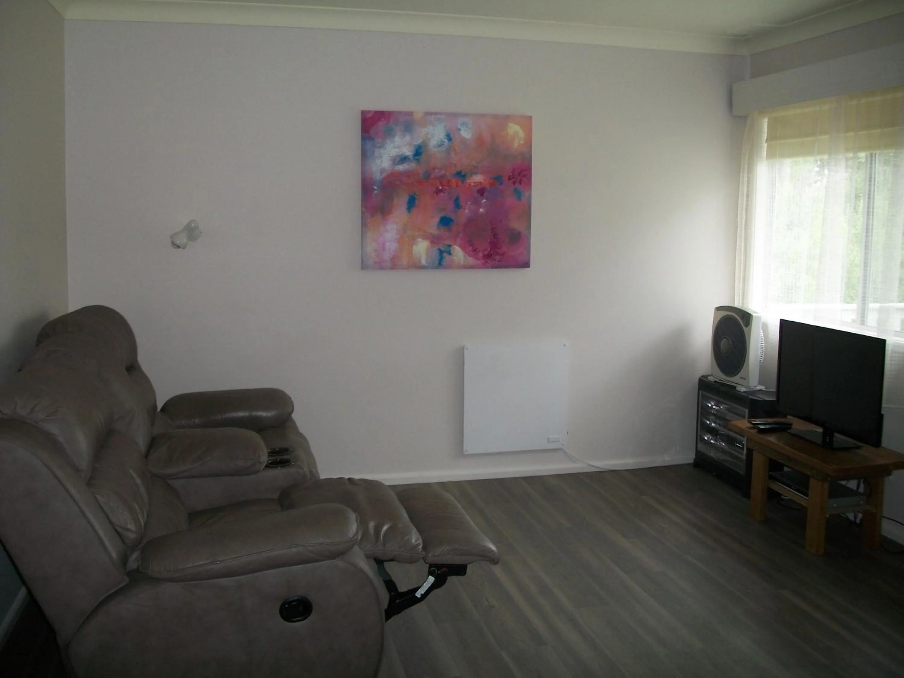 Seating area in Top of the Lake Holiday Units