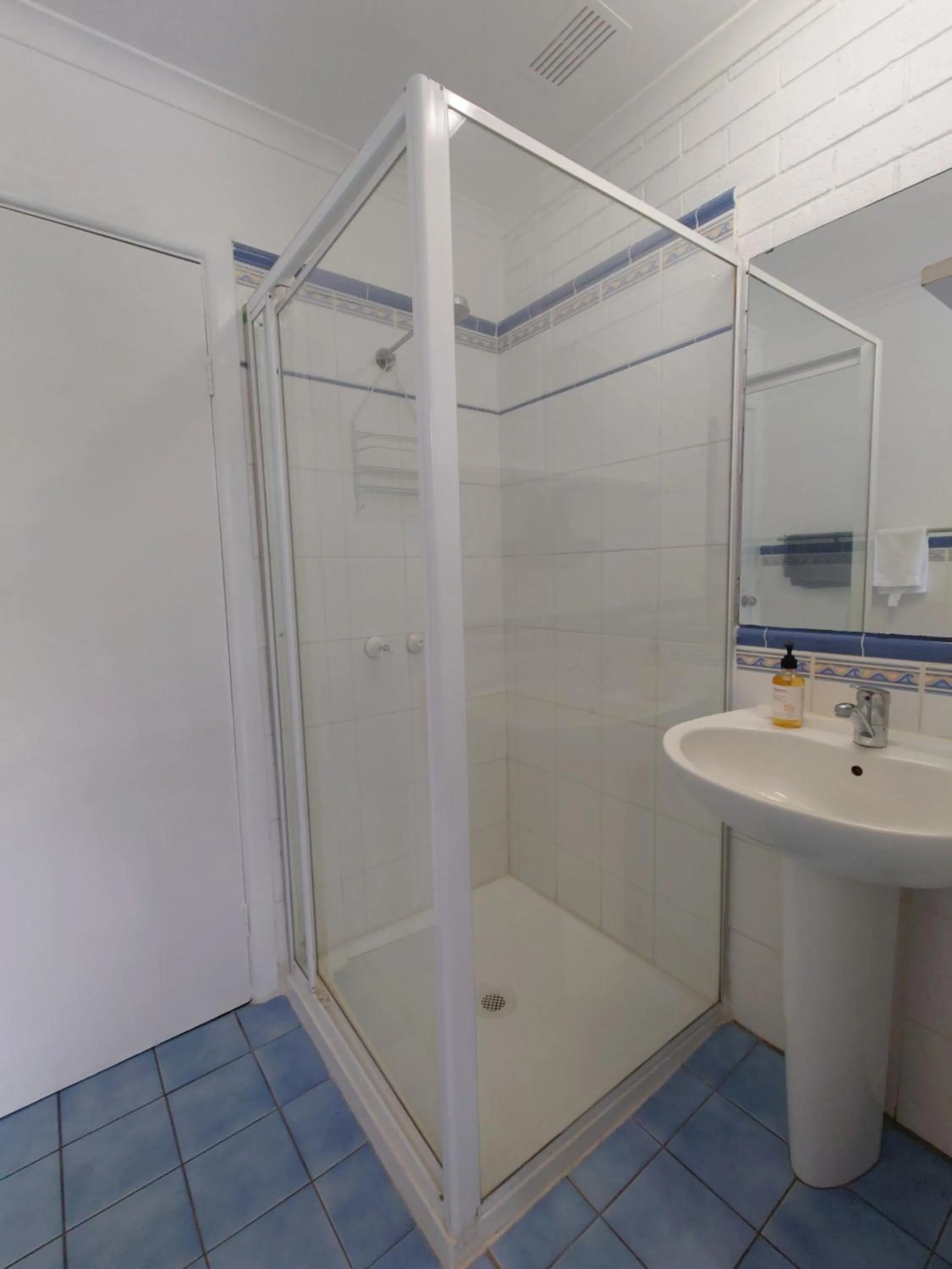 Bathroom in Top of the Lake Holiday Units