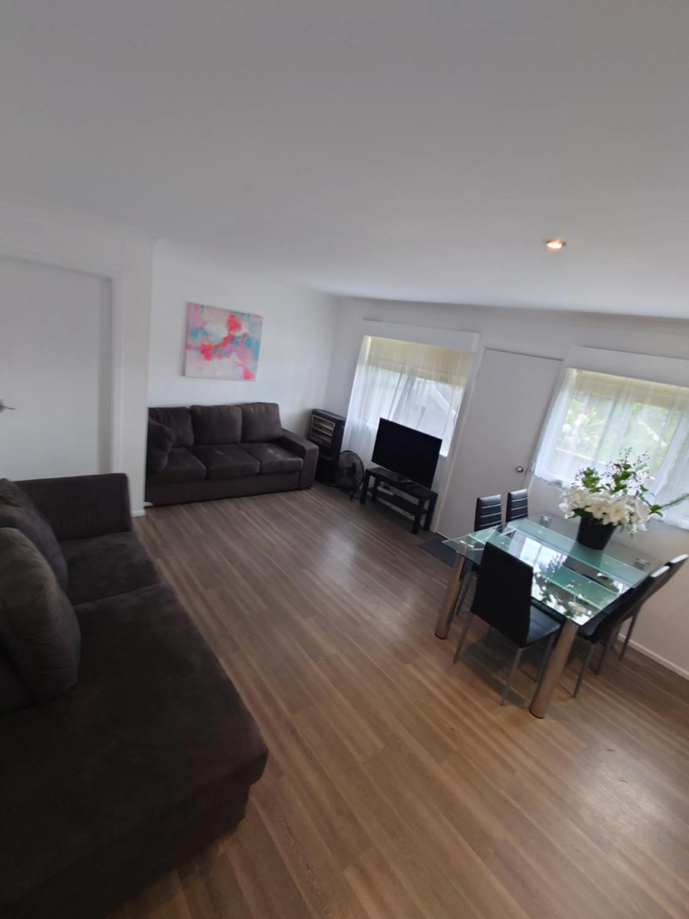 Living room in Top of the Lake Holiday Units