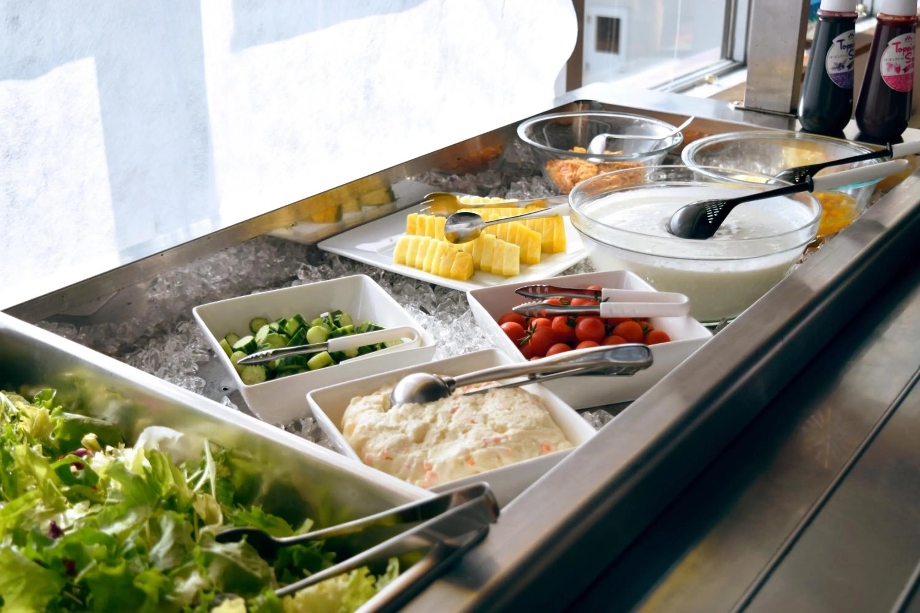 Buffet breakfast in Highland Furano