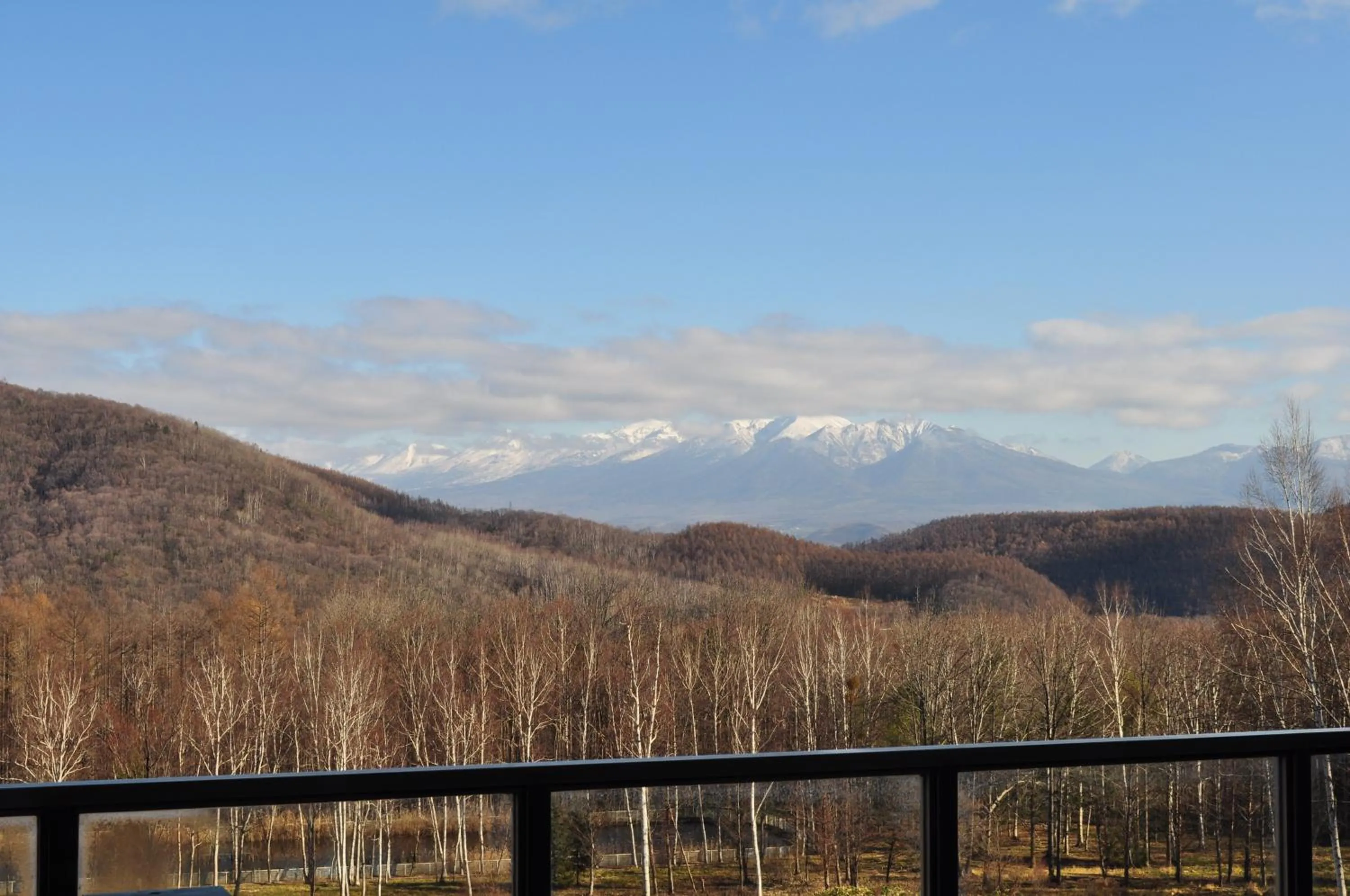 Mountain view in Highland Furano