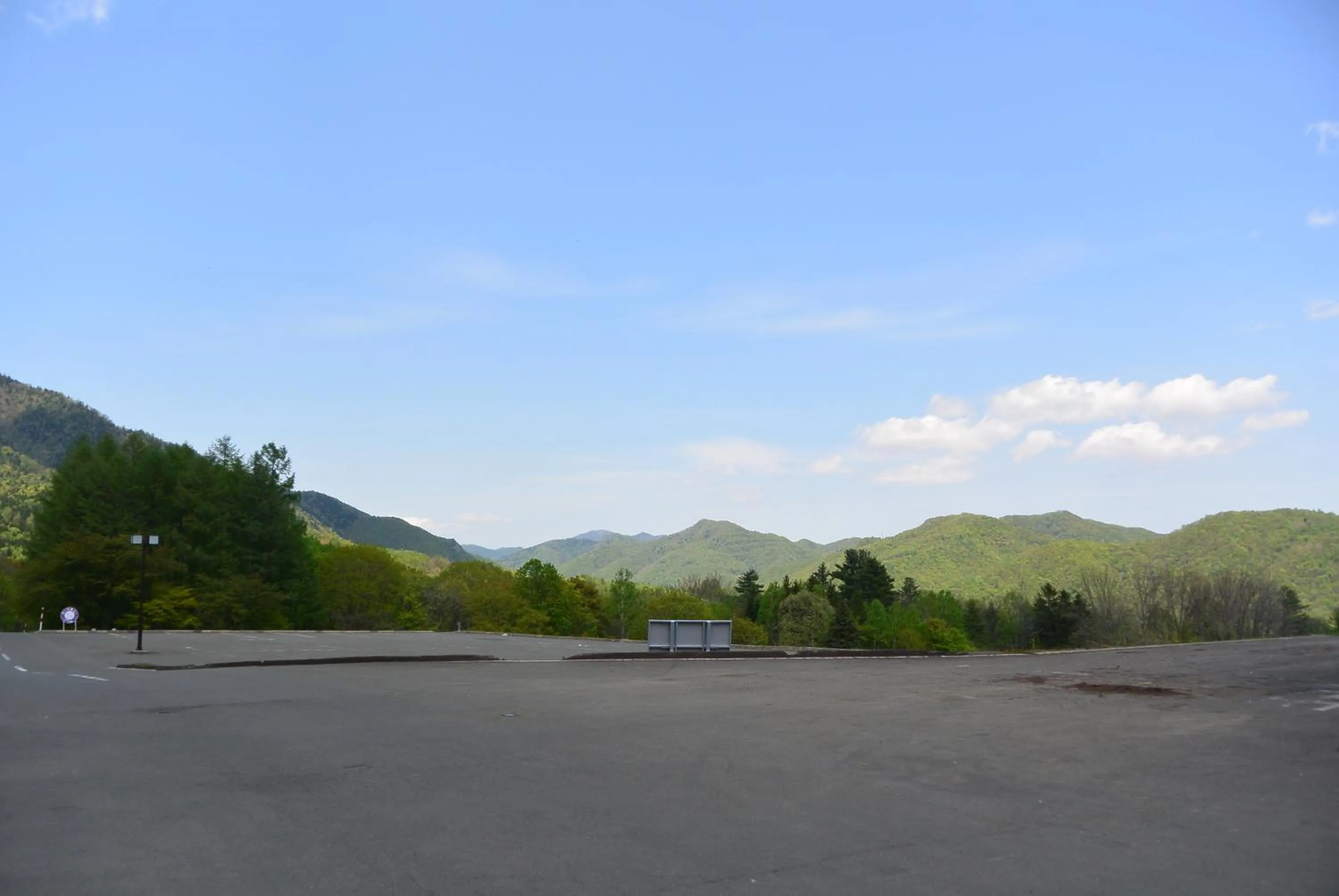 Natural landscape in Highland Furano