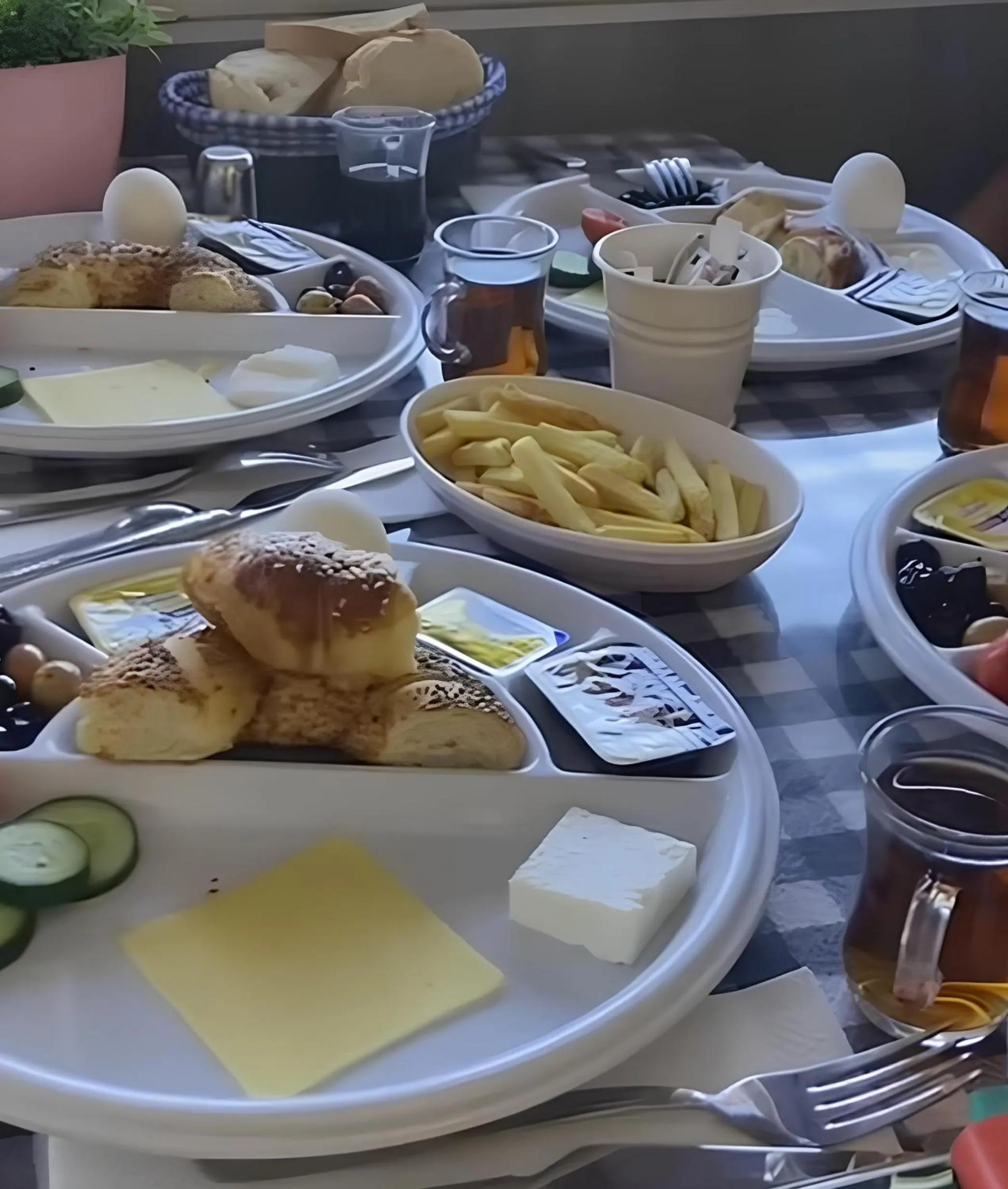 Breakfast in Pia Butik Otel Sığacık