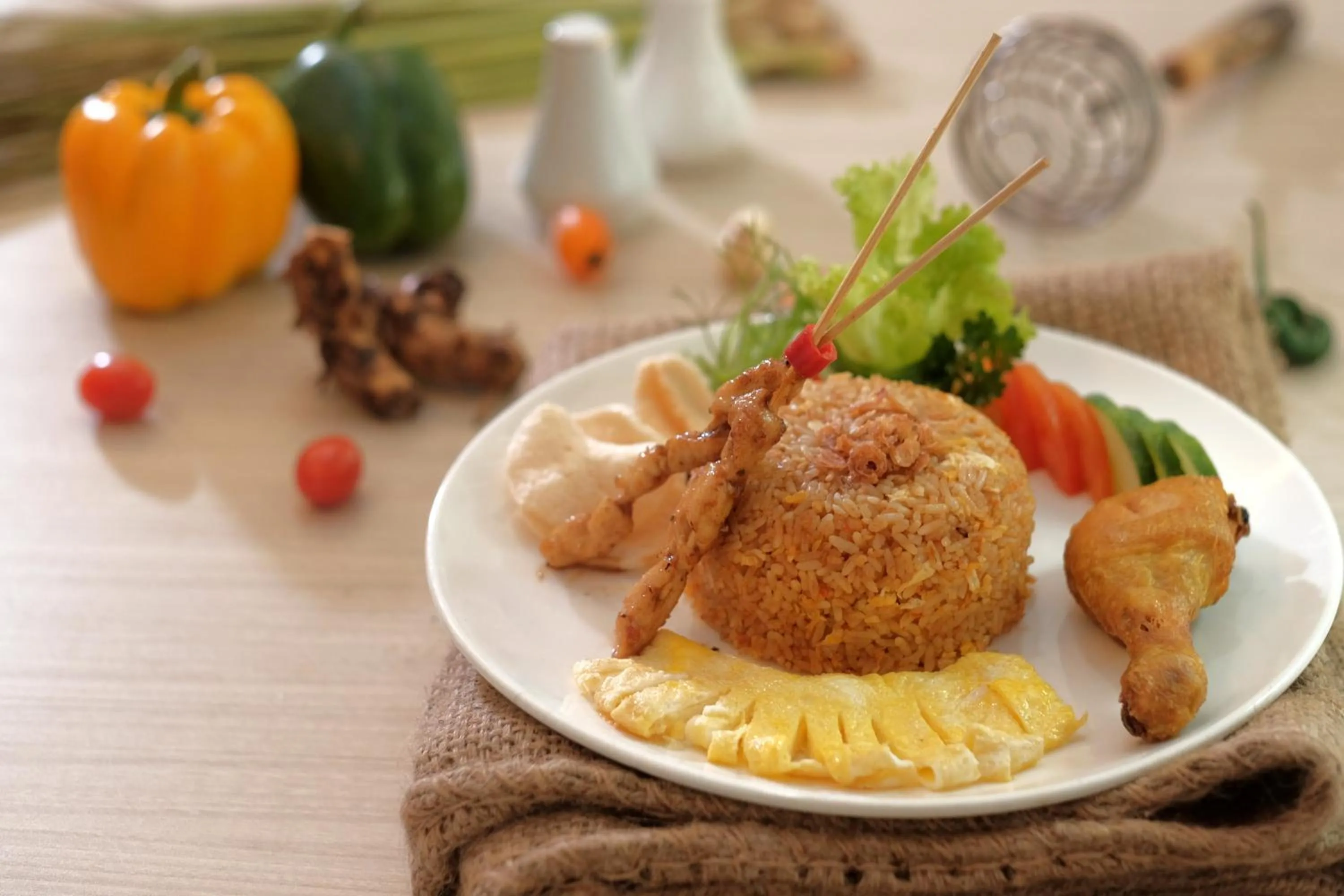 Breakfast, Food in Megaland Hotel Solo