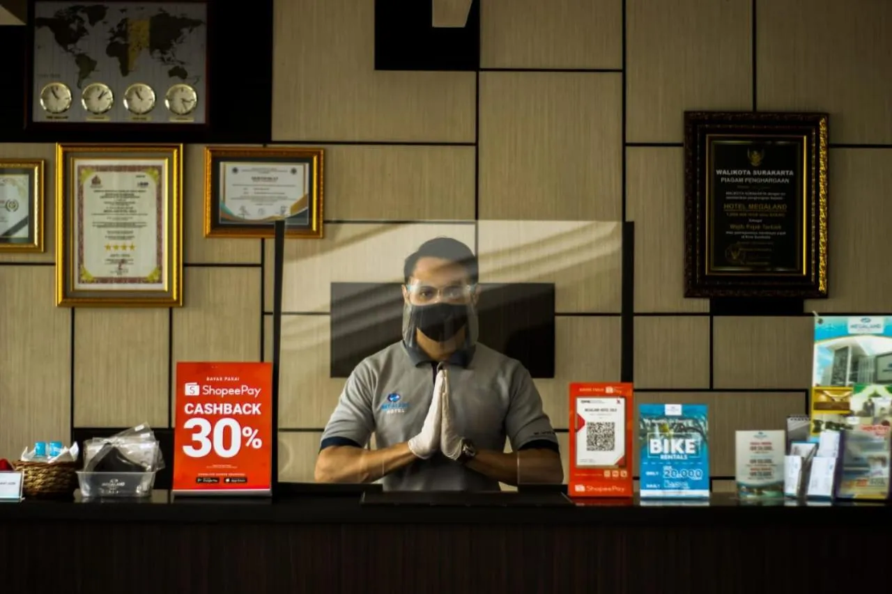 Lobby or reception in Megaland Hotel Solo