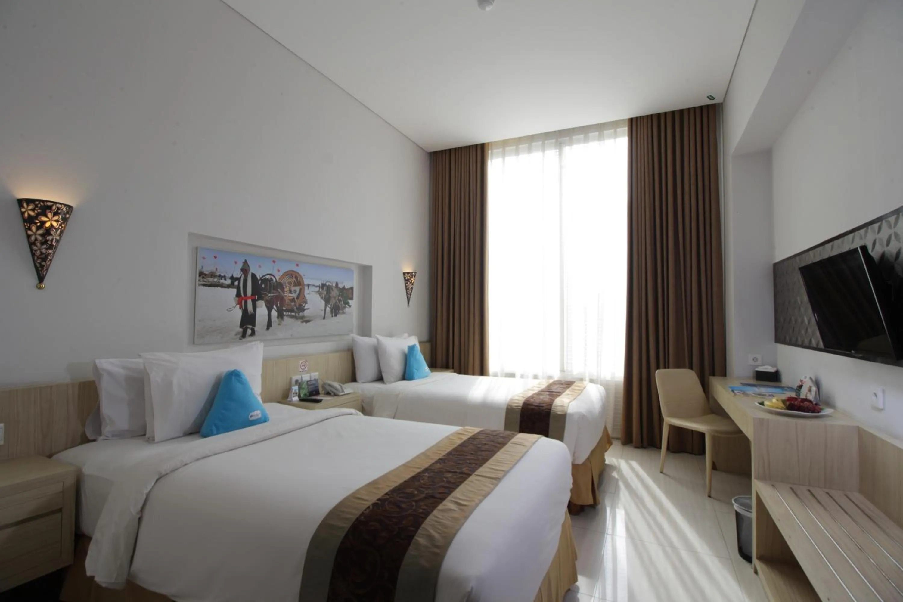 Bedroom in Megaland Hotel Solo