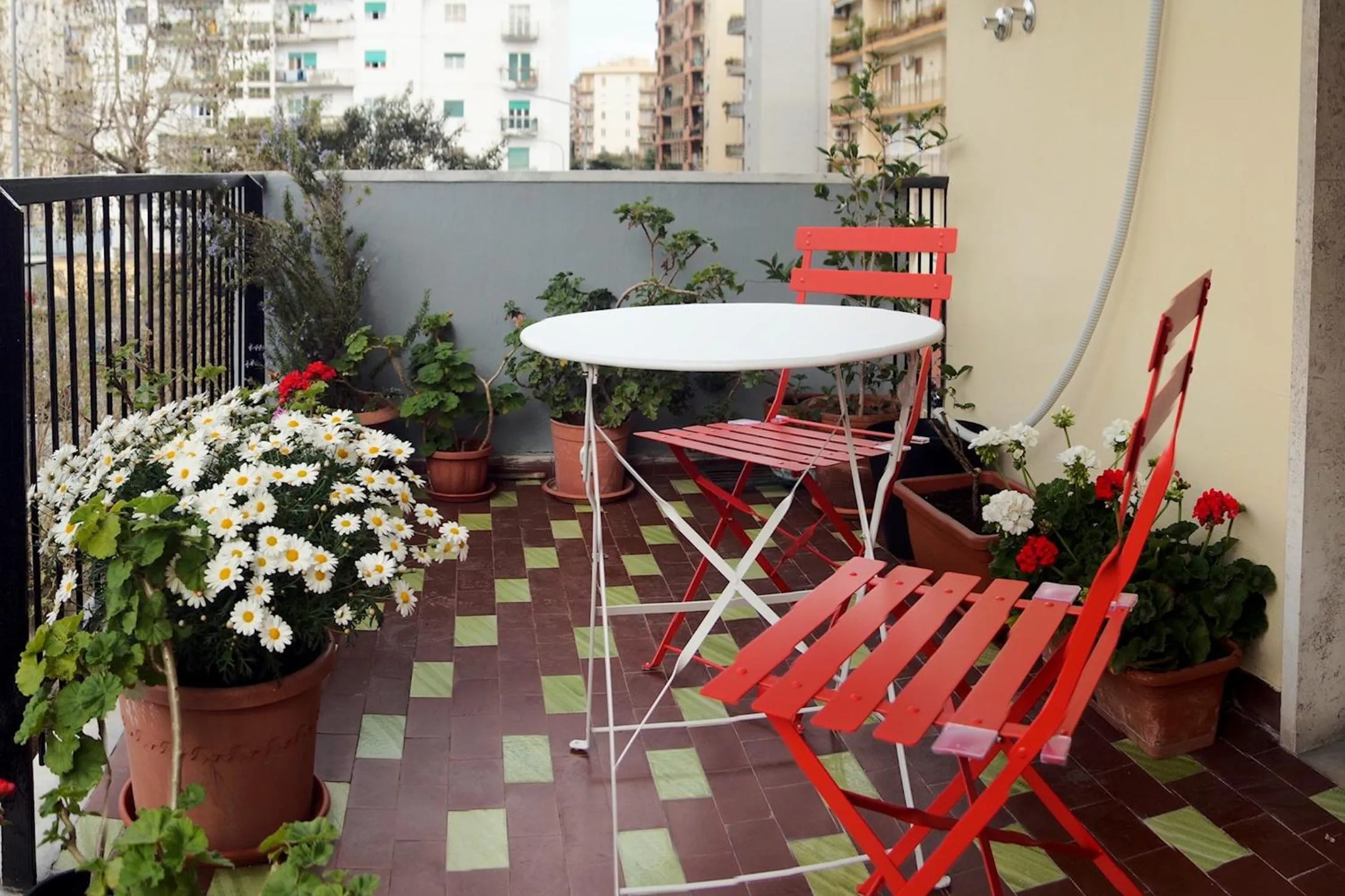 Balcony/Terrace in B&B Bibliotechina