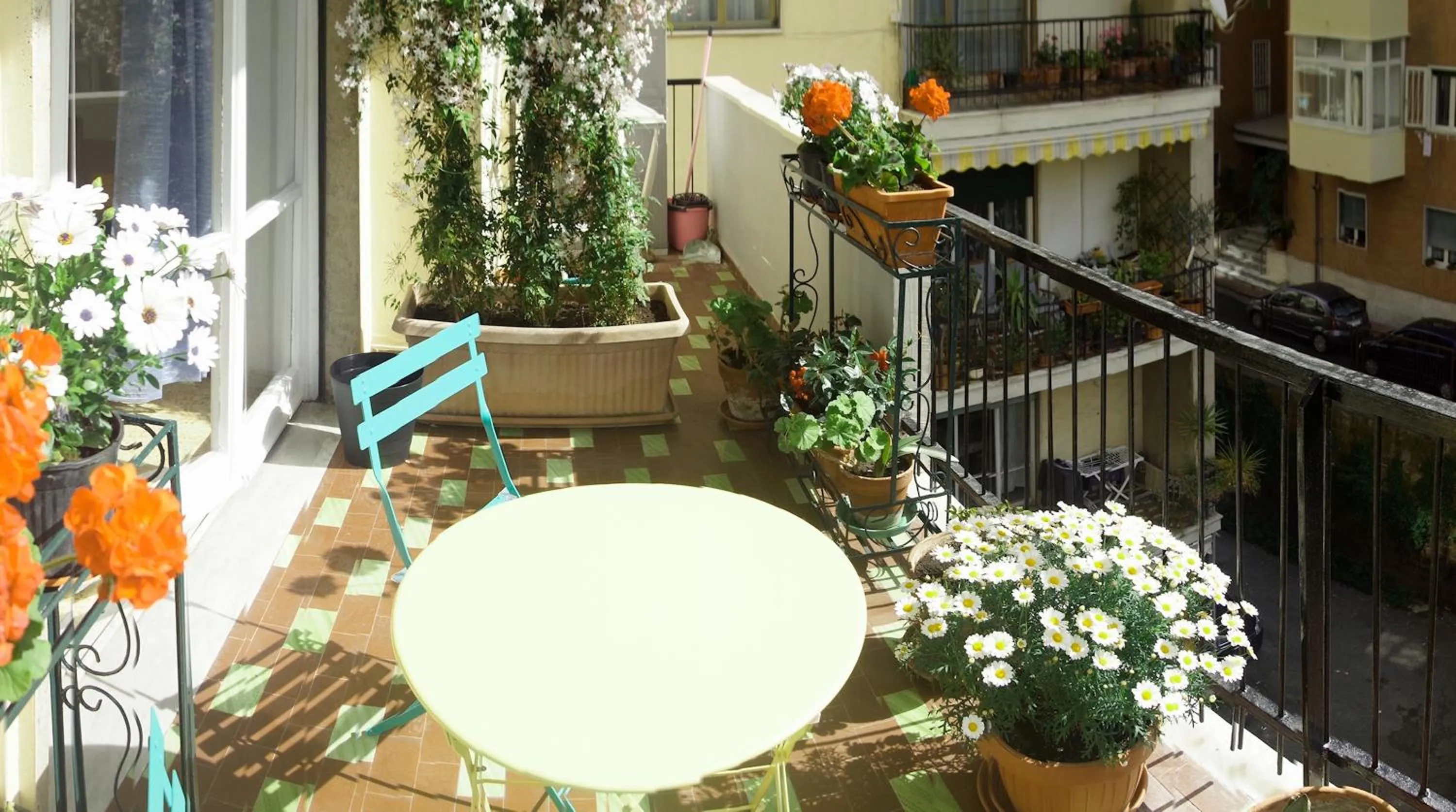 Balcony/Terrace in B&B Bibliotechina
