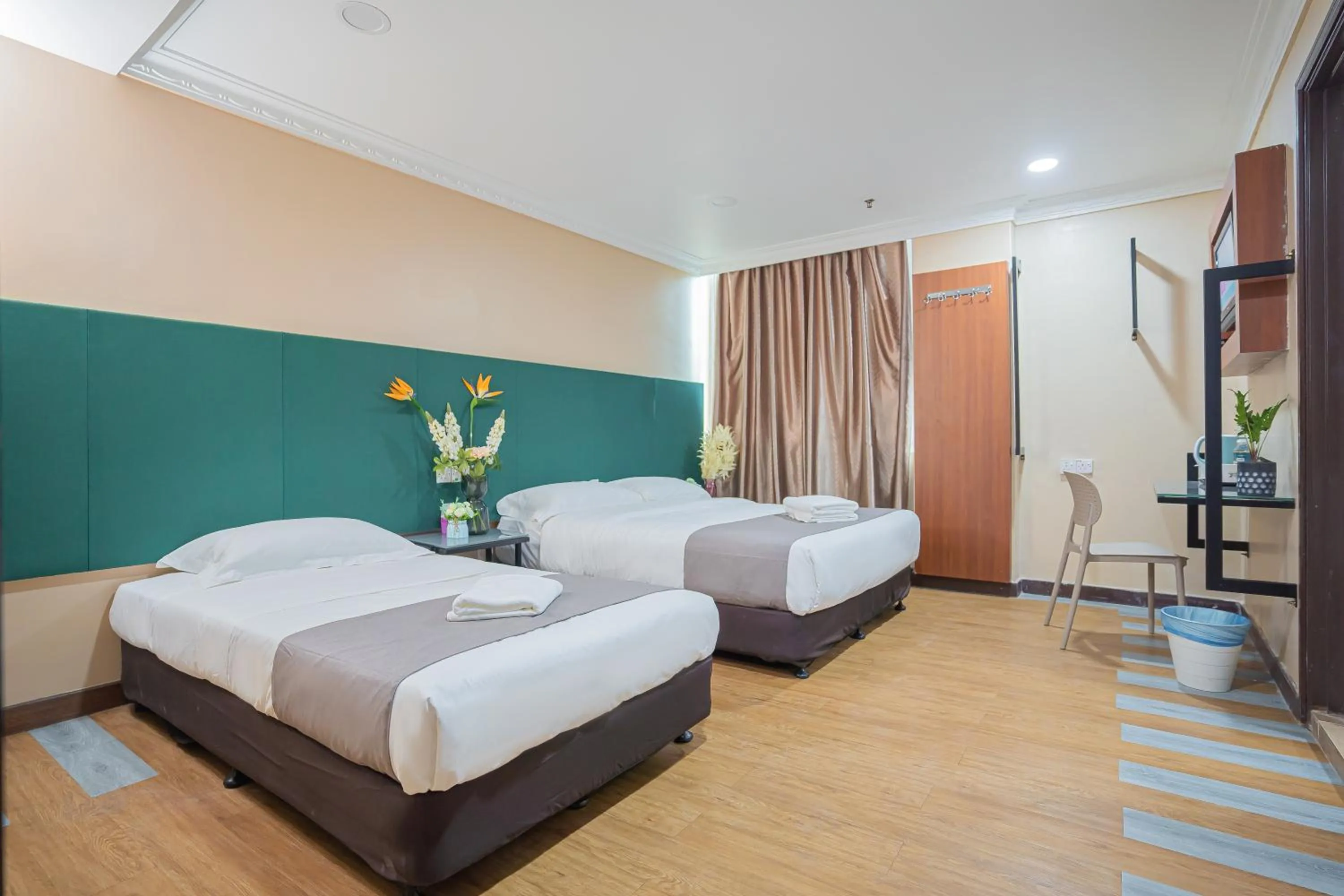 Bed in Hotel 28 Titiwangsa