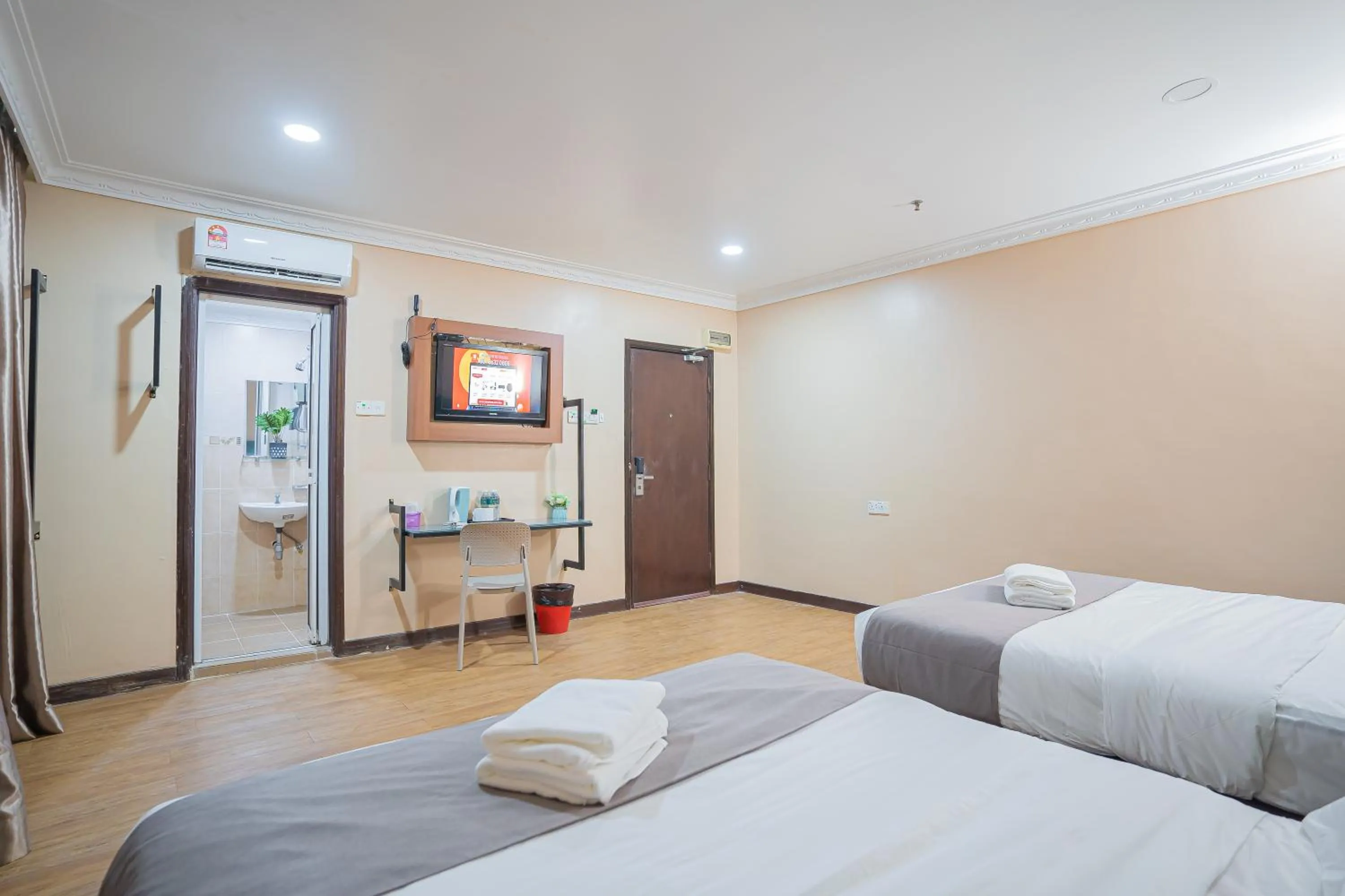 Bed in Hotel 28 Titiwangsa