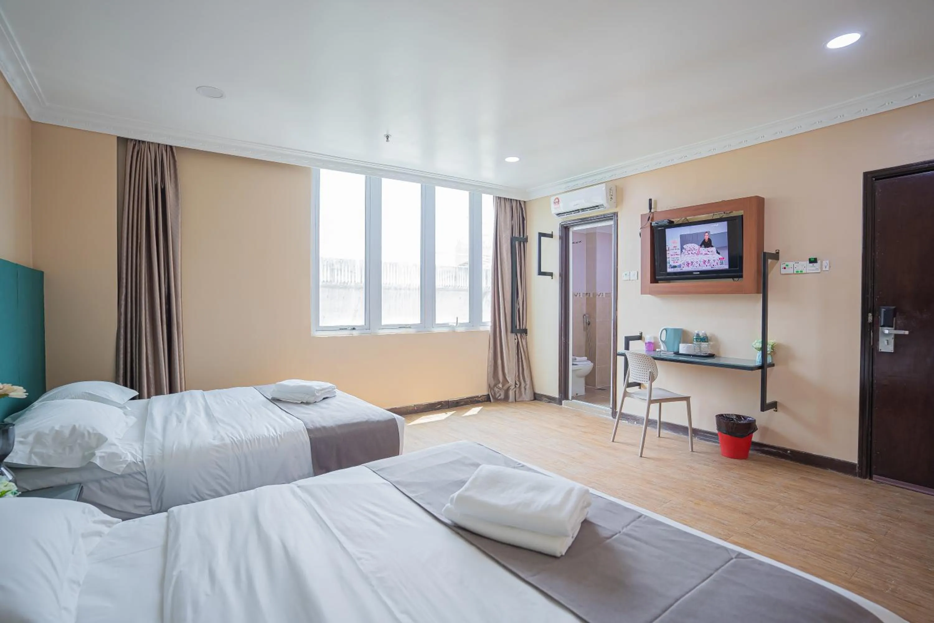 Bed in Hotel 28 Titiwangsa