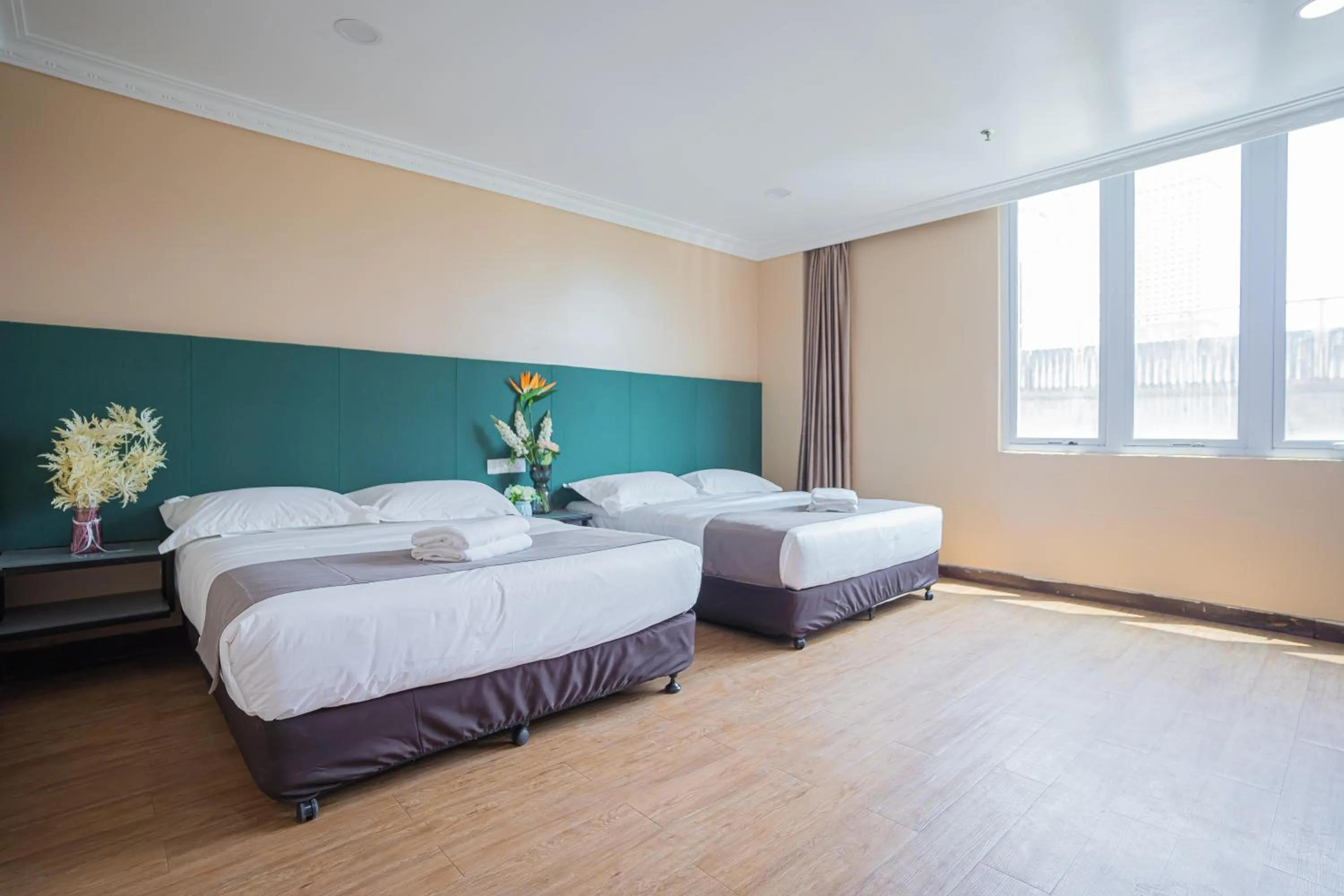 Bed in Hotel 28 Titiwangsa