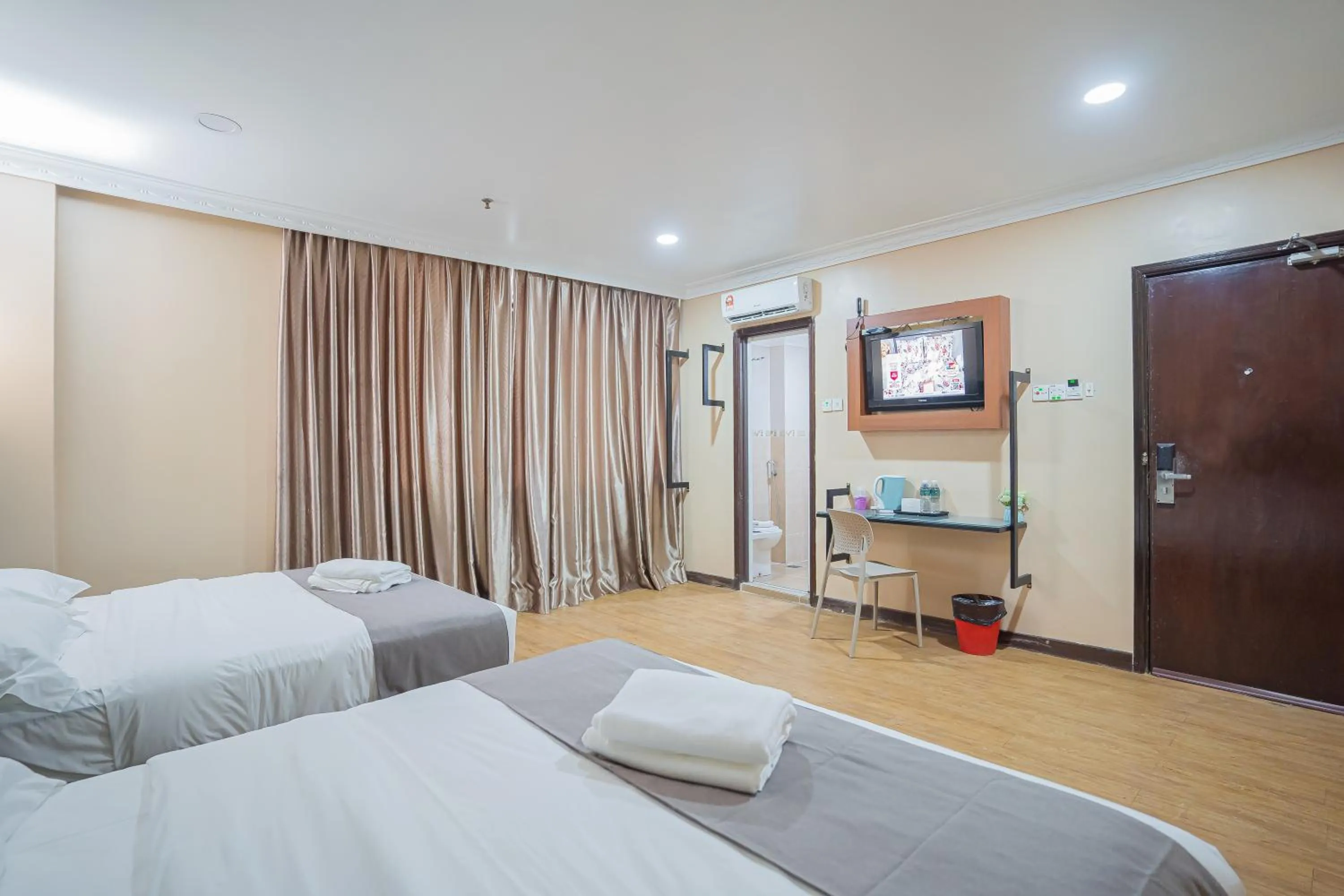 Bed in Hotel 28 Titiwangsa