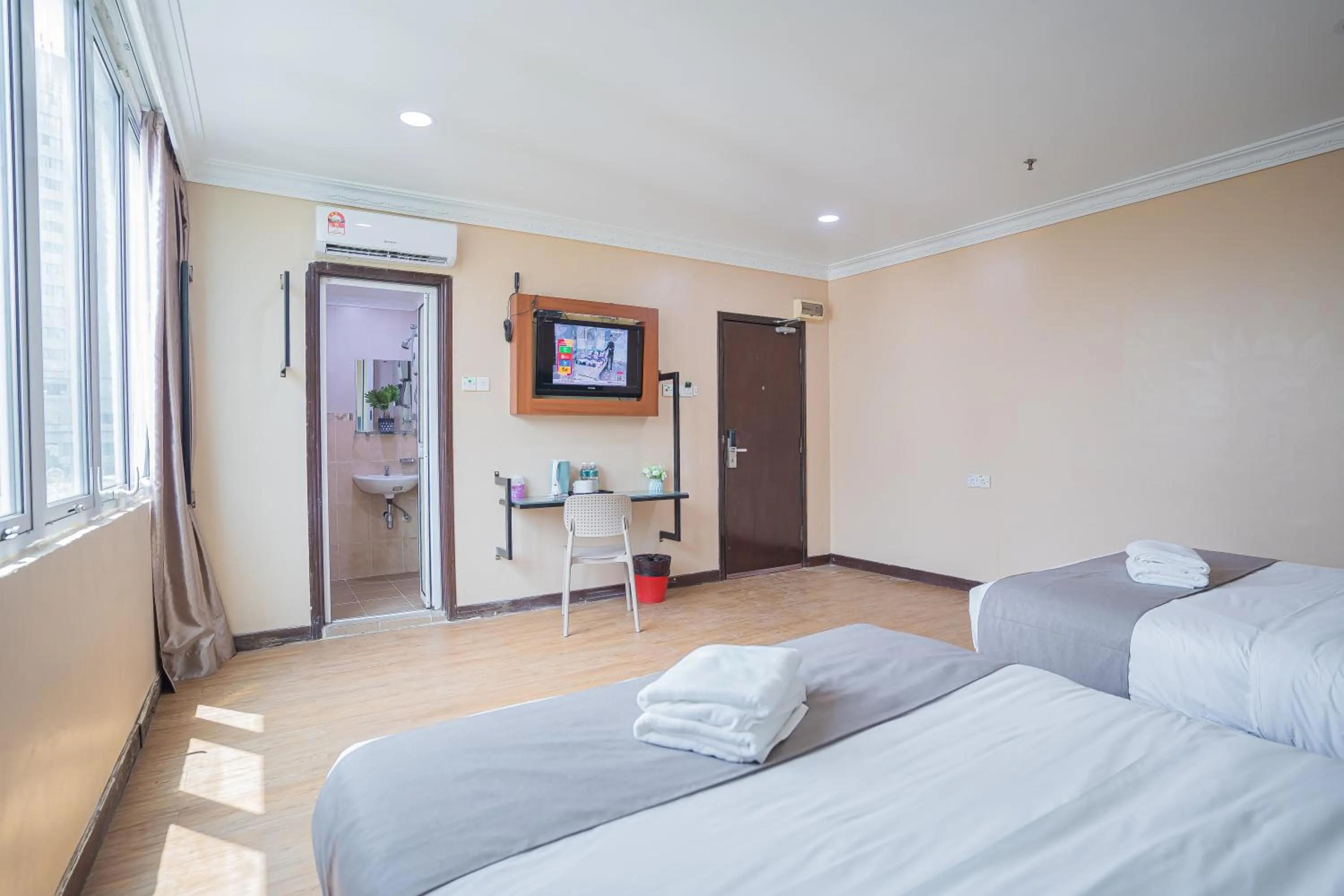 Bed in Hotel 28 Titiwangsa