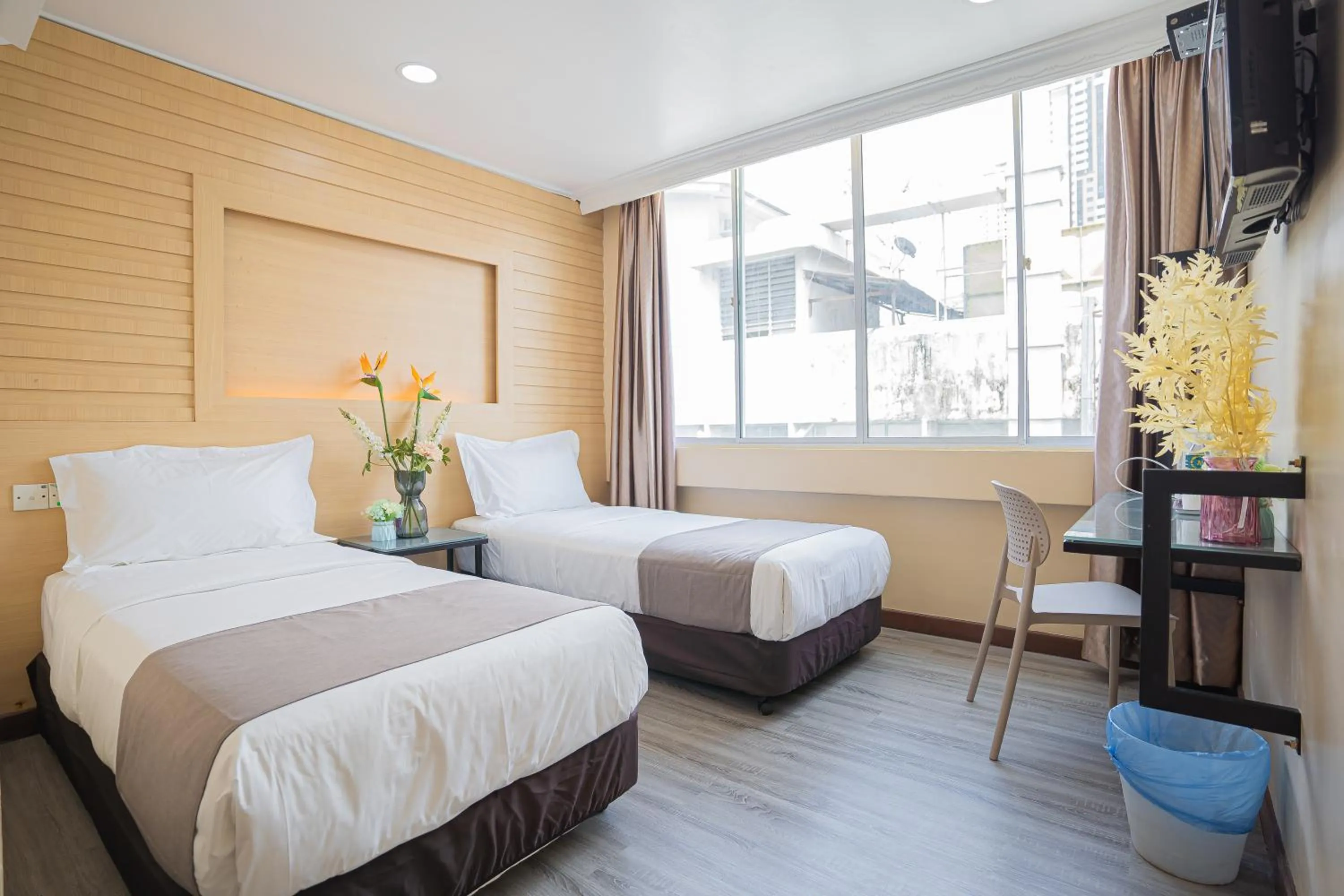 Bed in Hotel 28 Titiwangsa