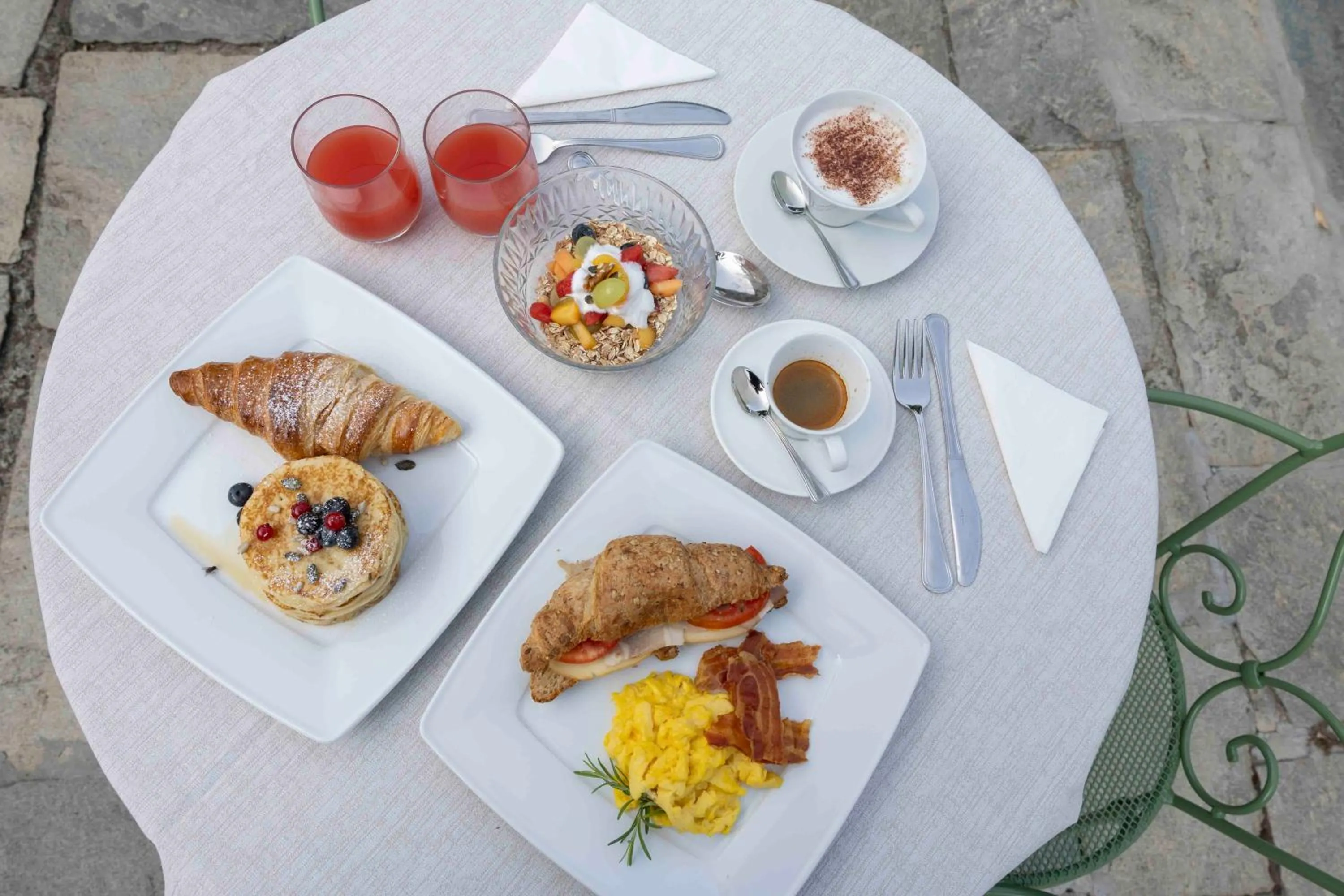 Breakfast in La Corte San Lorenzo