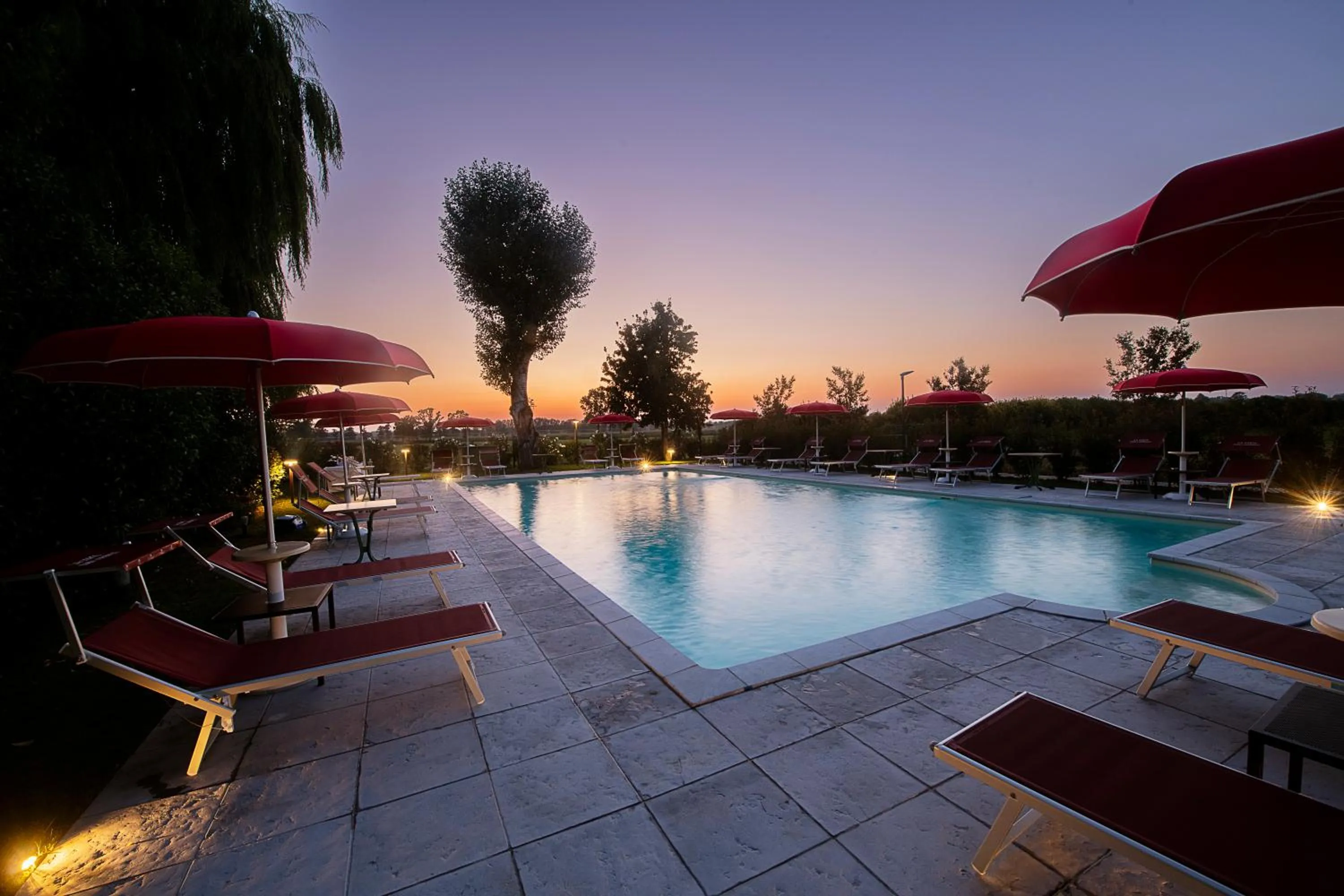 Swimming pool in La Corte San Lorenzo