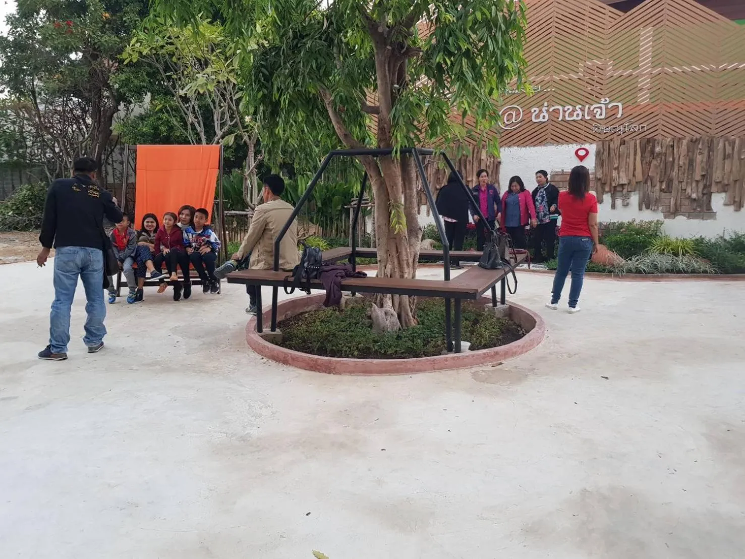 Garden view in Nan Chao Hotel