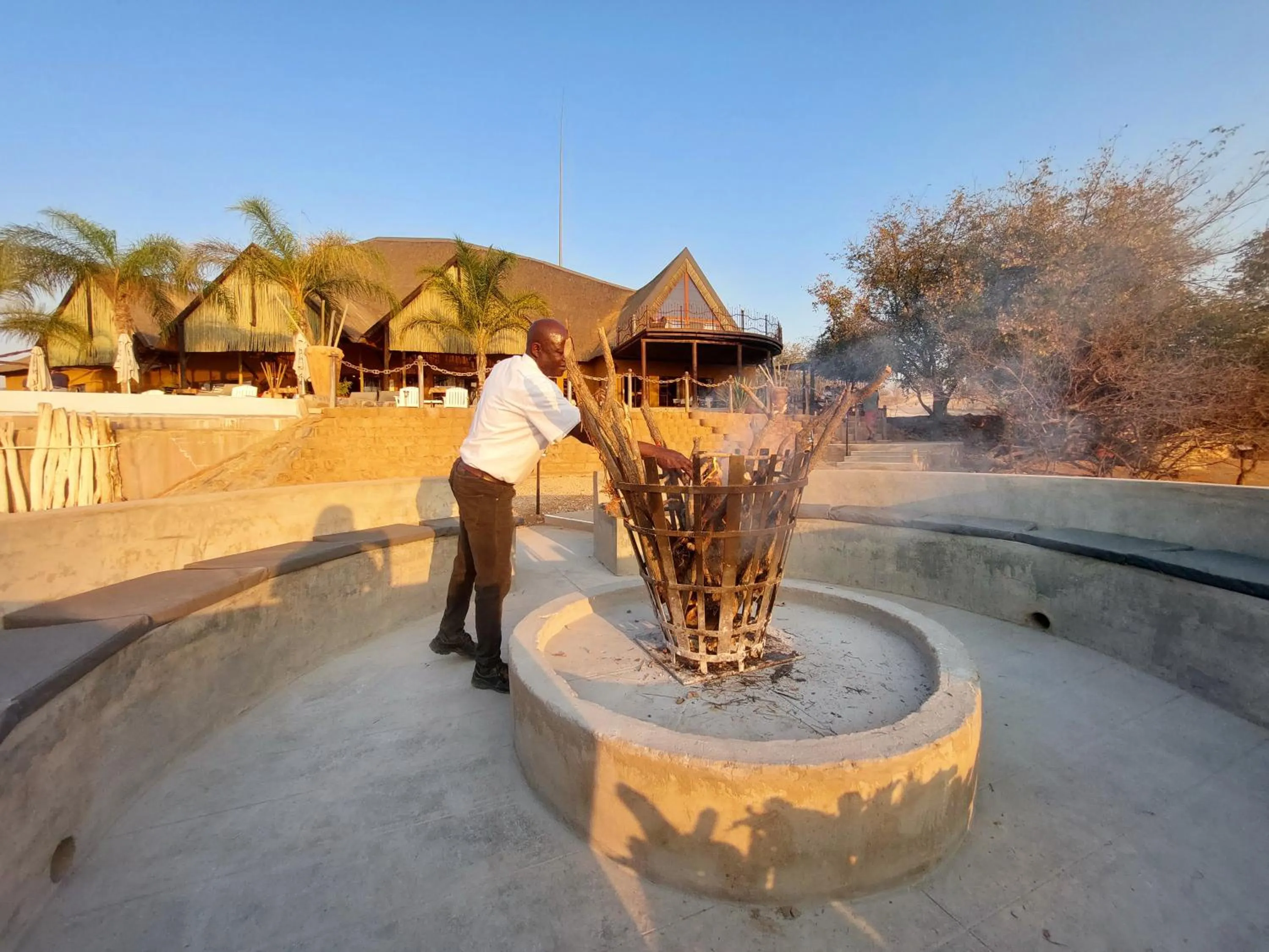 Property building in Opuwo Country Lodge