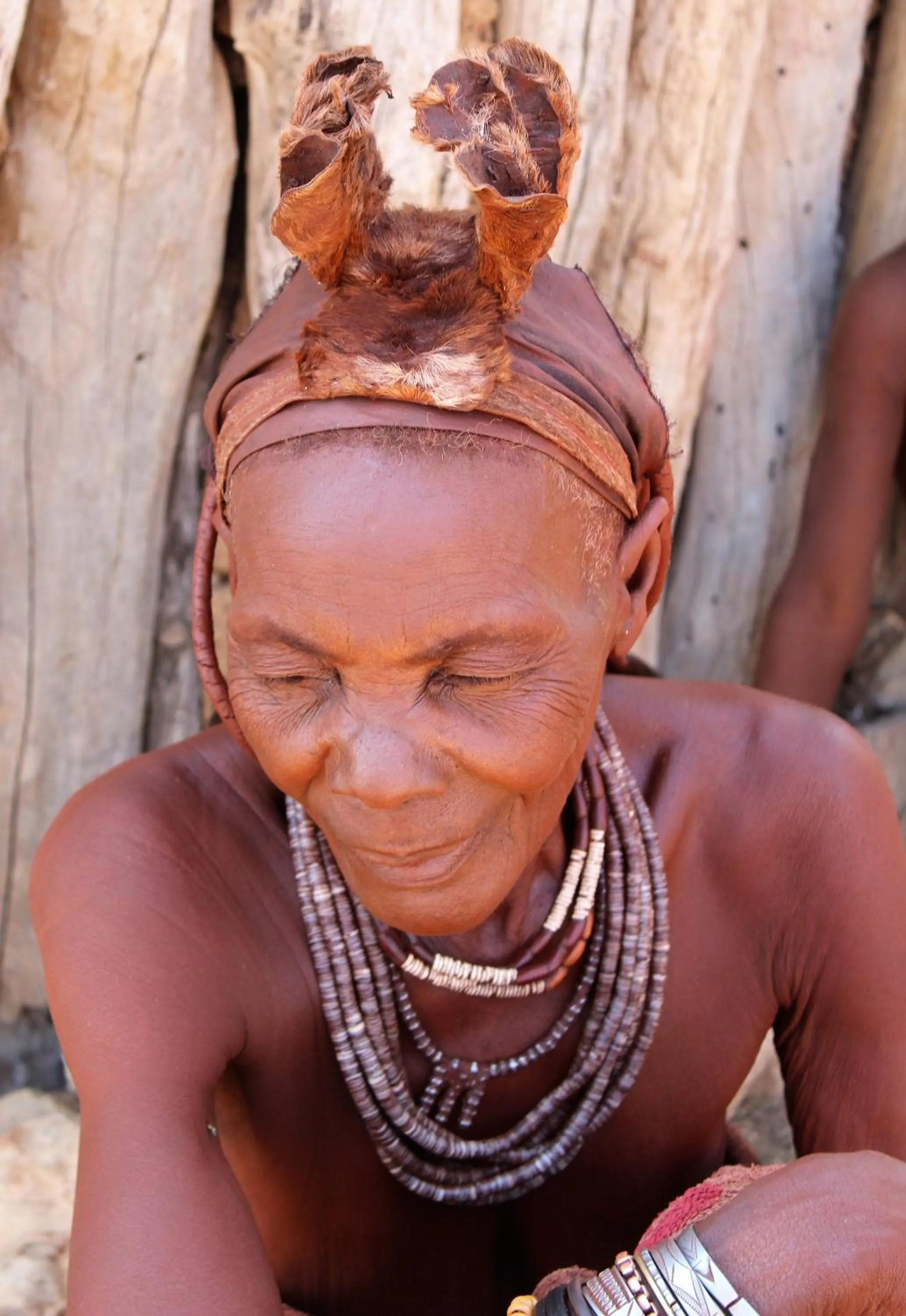 People in Opuwo Country Lodge